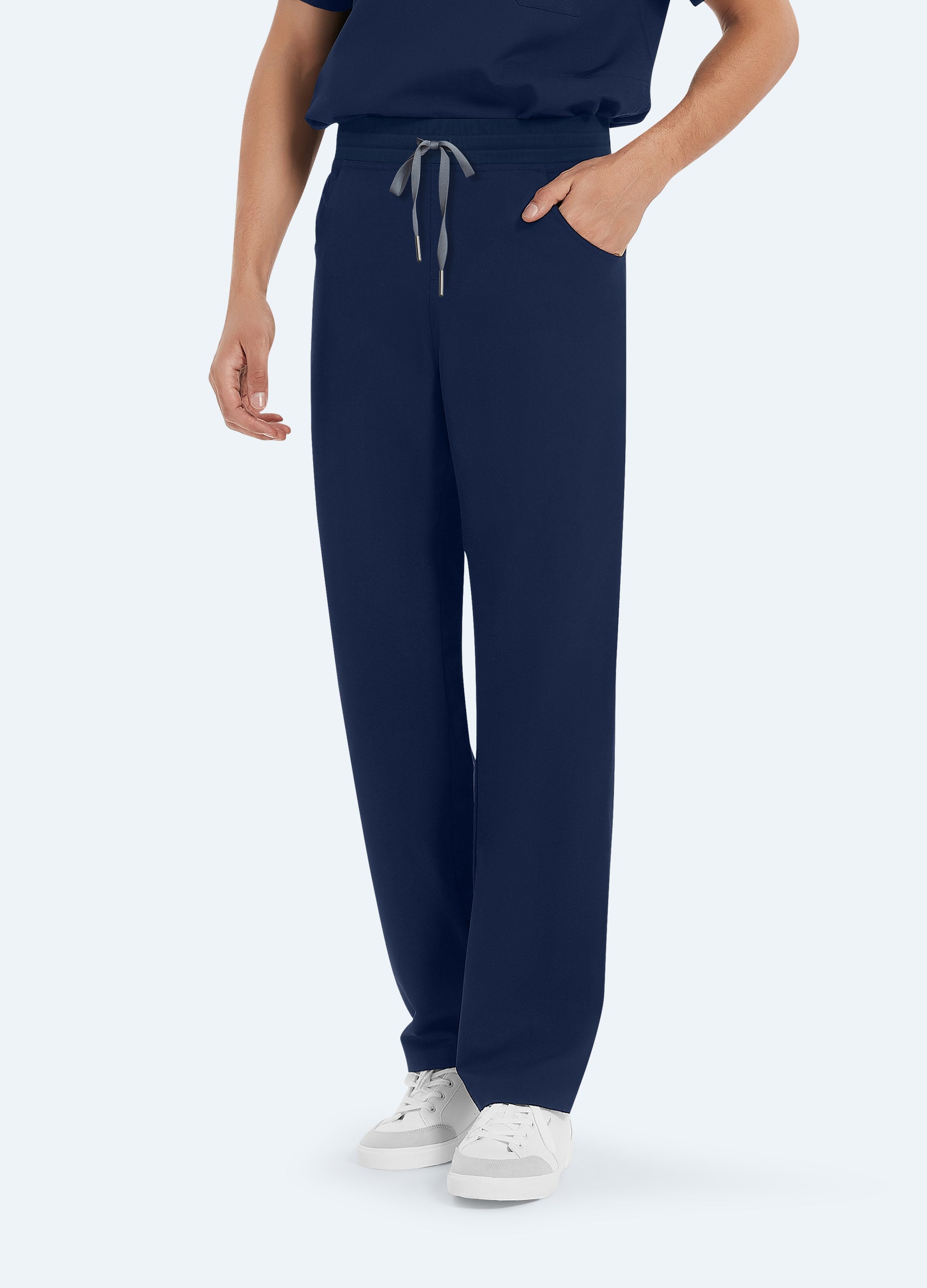 Pantalón médico clásico con 4 bolsillos para hombre