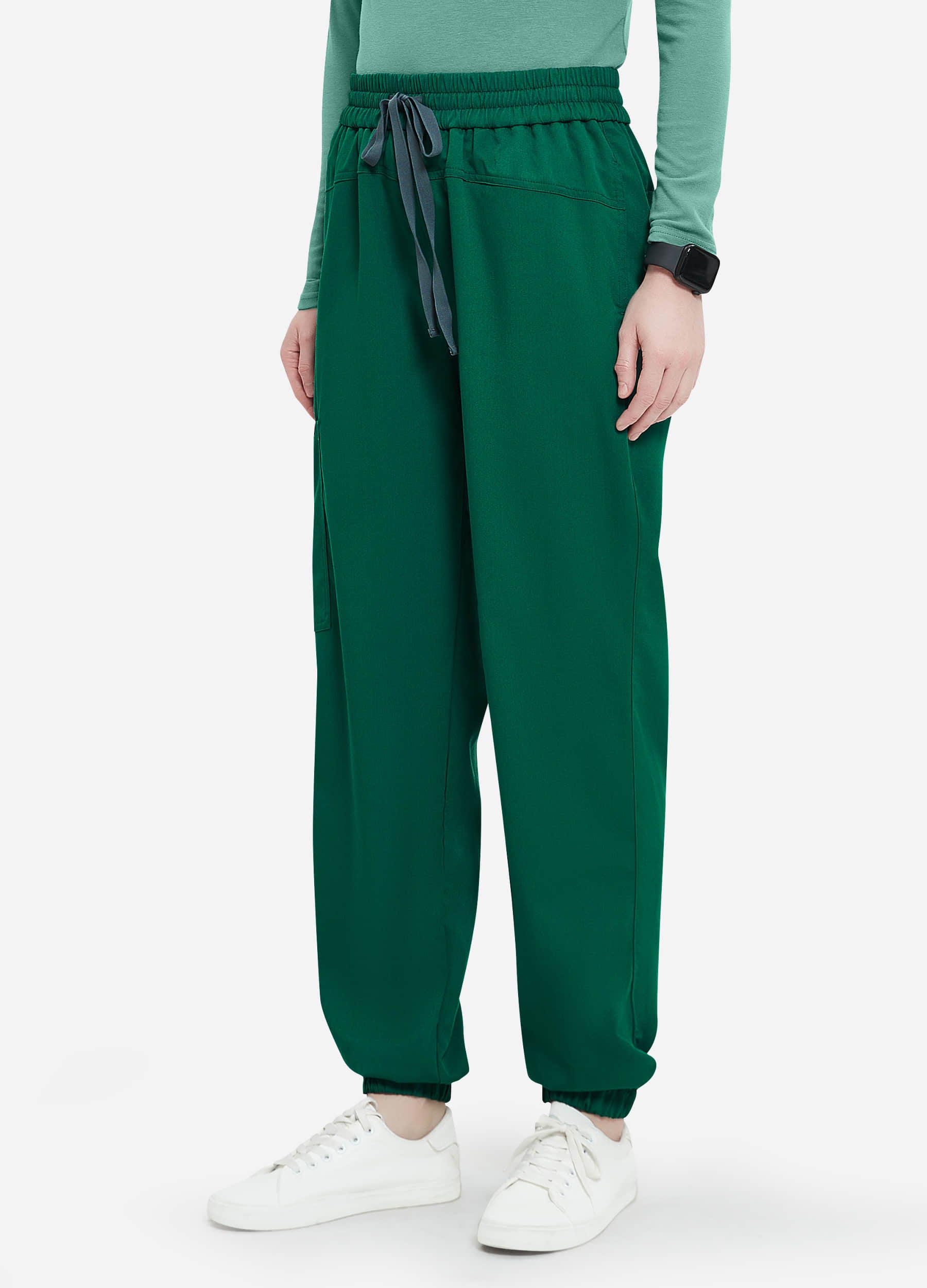 Pantaloni Scrub da donna con carré anteriore a 5 tasche