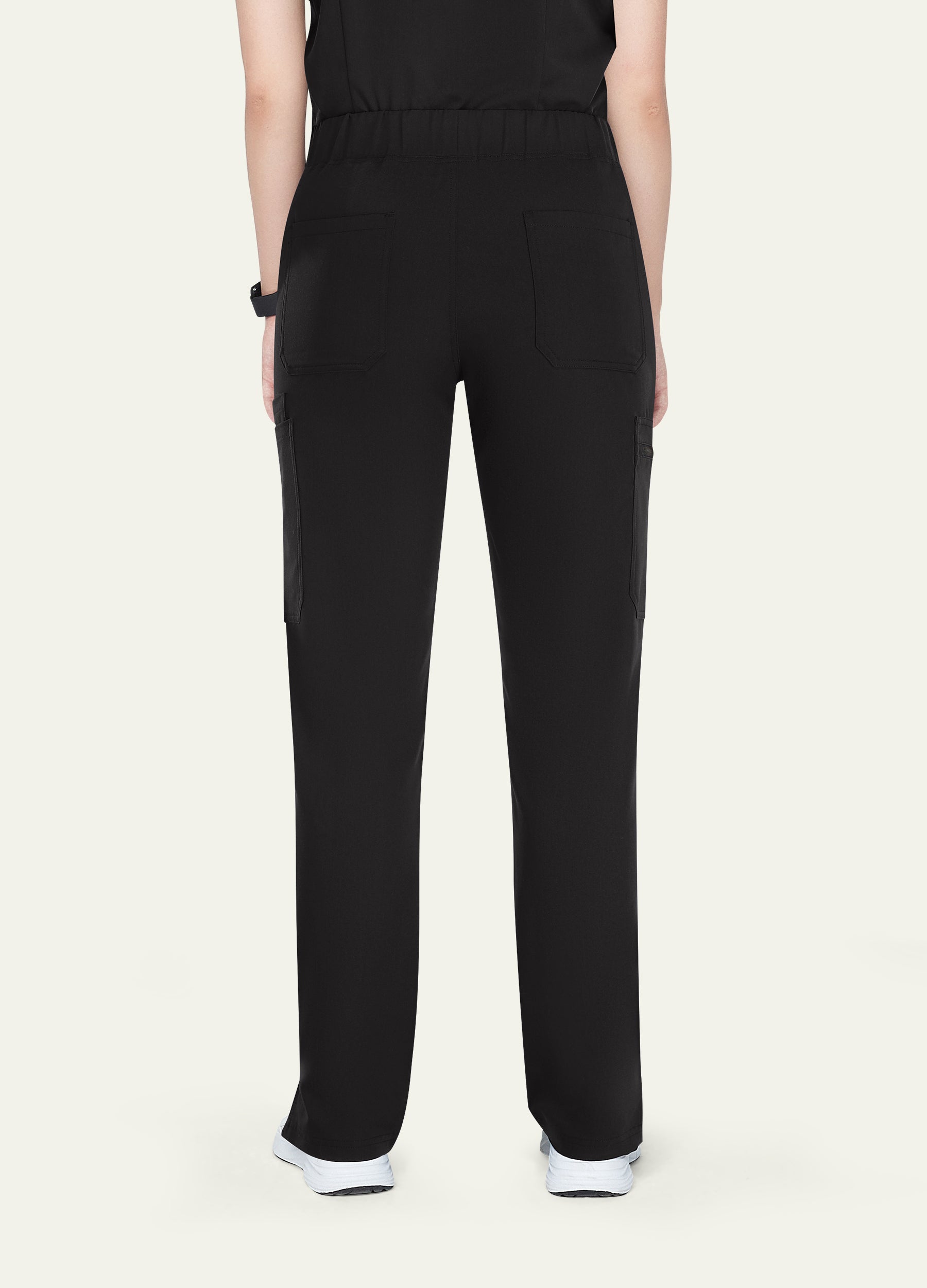 8-Pocket Tapered Scrub-Hose für Damen