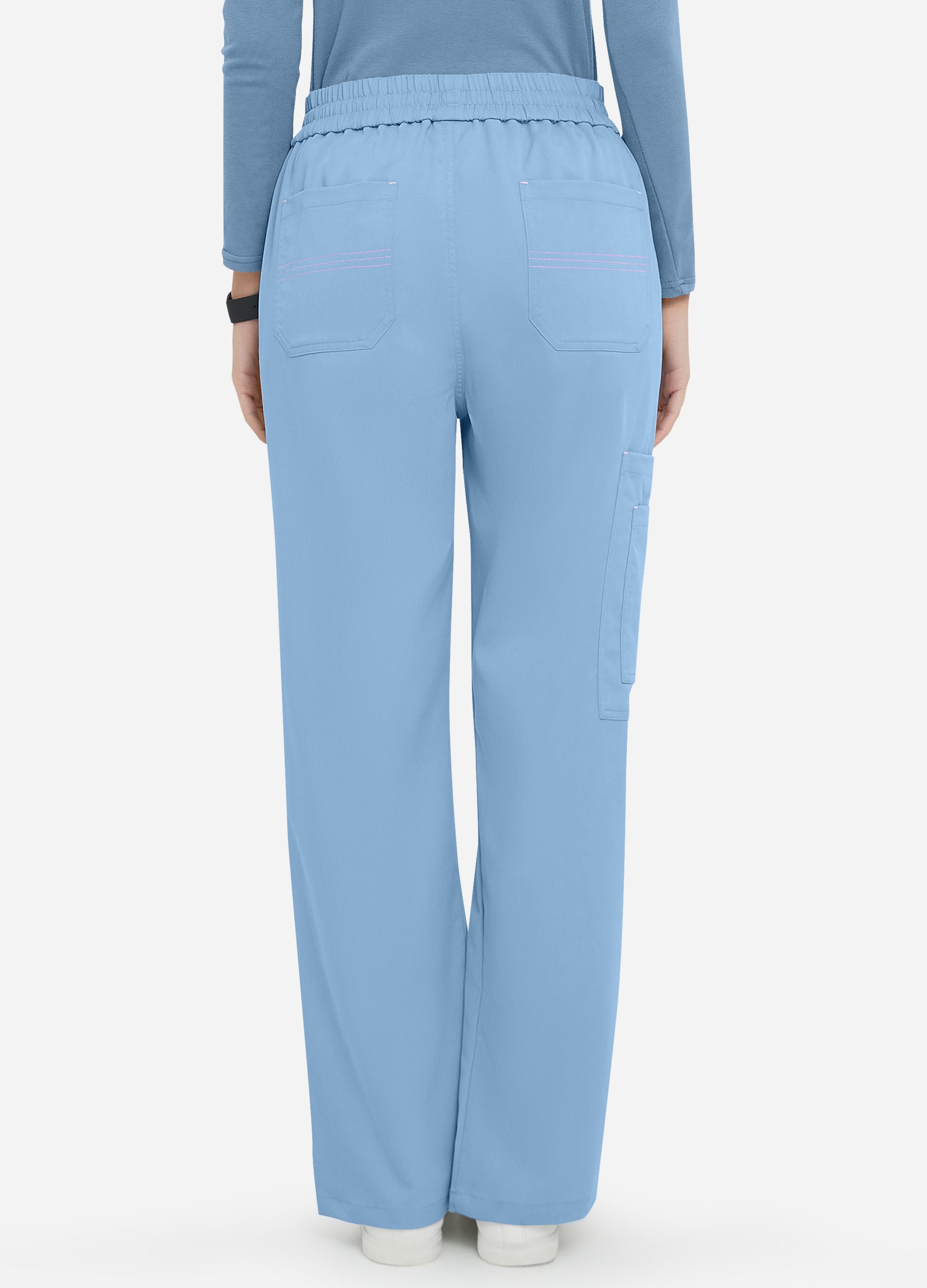 6-Pocket-Cargo-Scrub-Hose für Damen