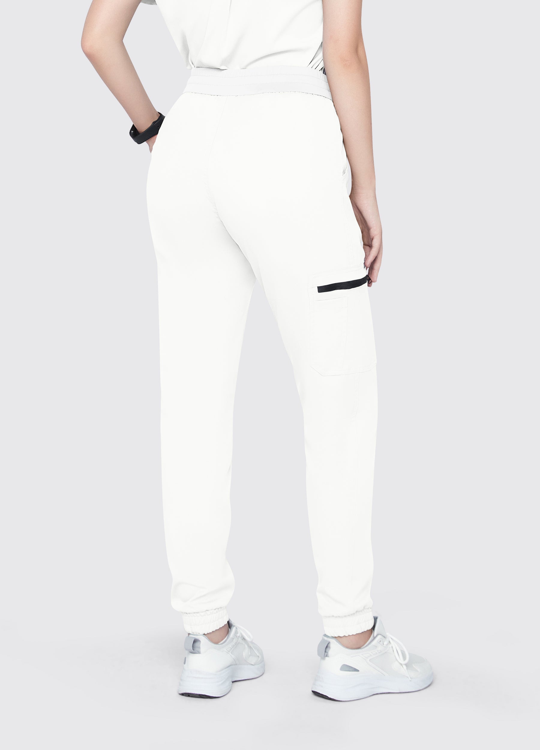 4-Pocket-Scrub-Freizeit-Jogginghose für Damen