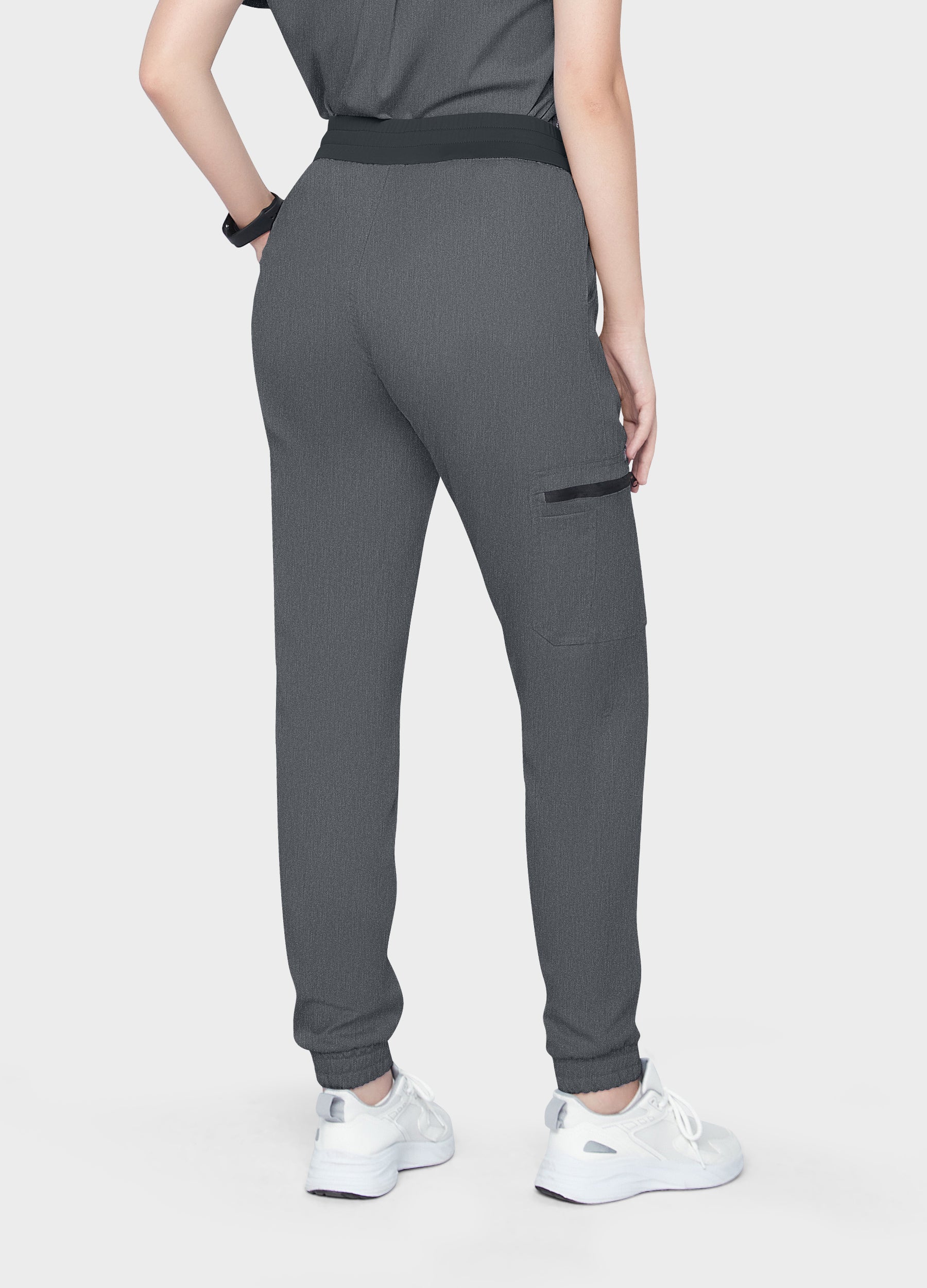 4-Pocket-Scrub-Freizeit-Jogginghose für Damen