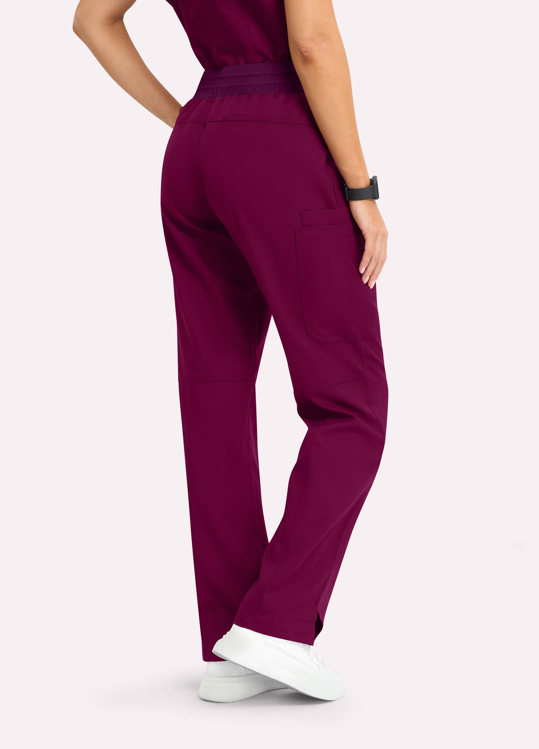 Pantaloni Scrub Cargo a 4 tasche da donna