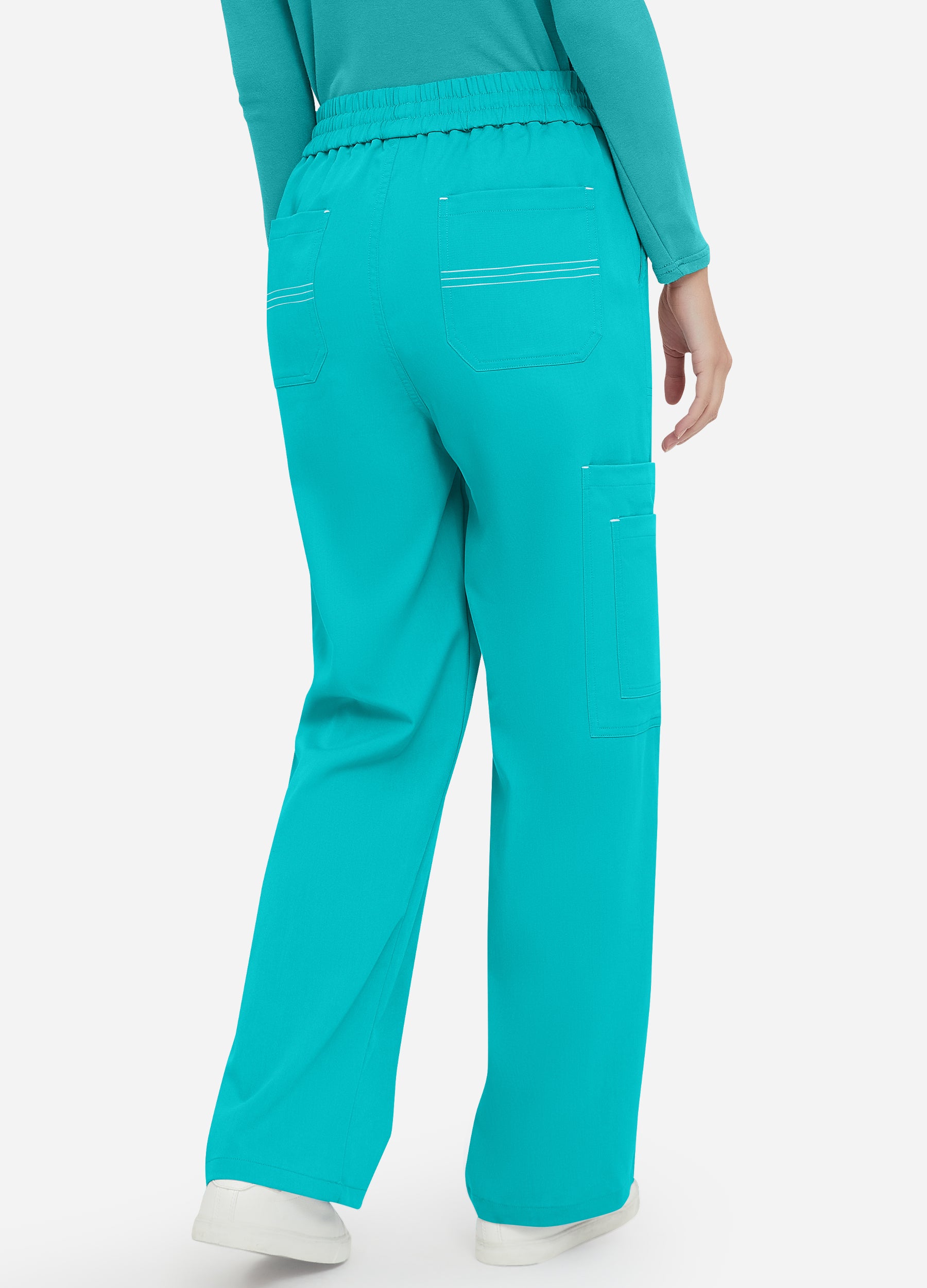 6-Pocket-Cargo-Scrub-Hose für Damen