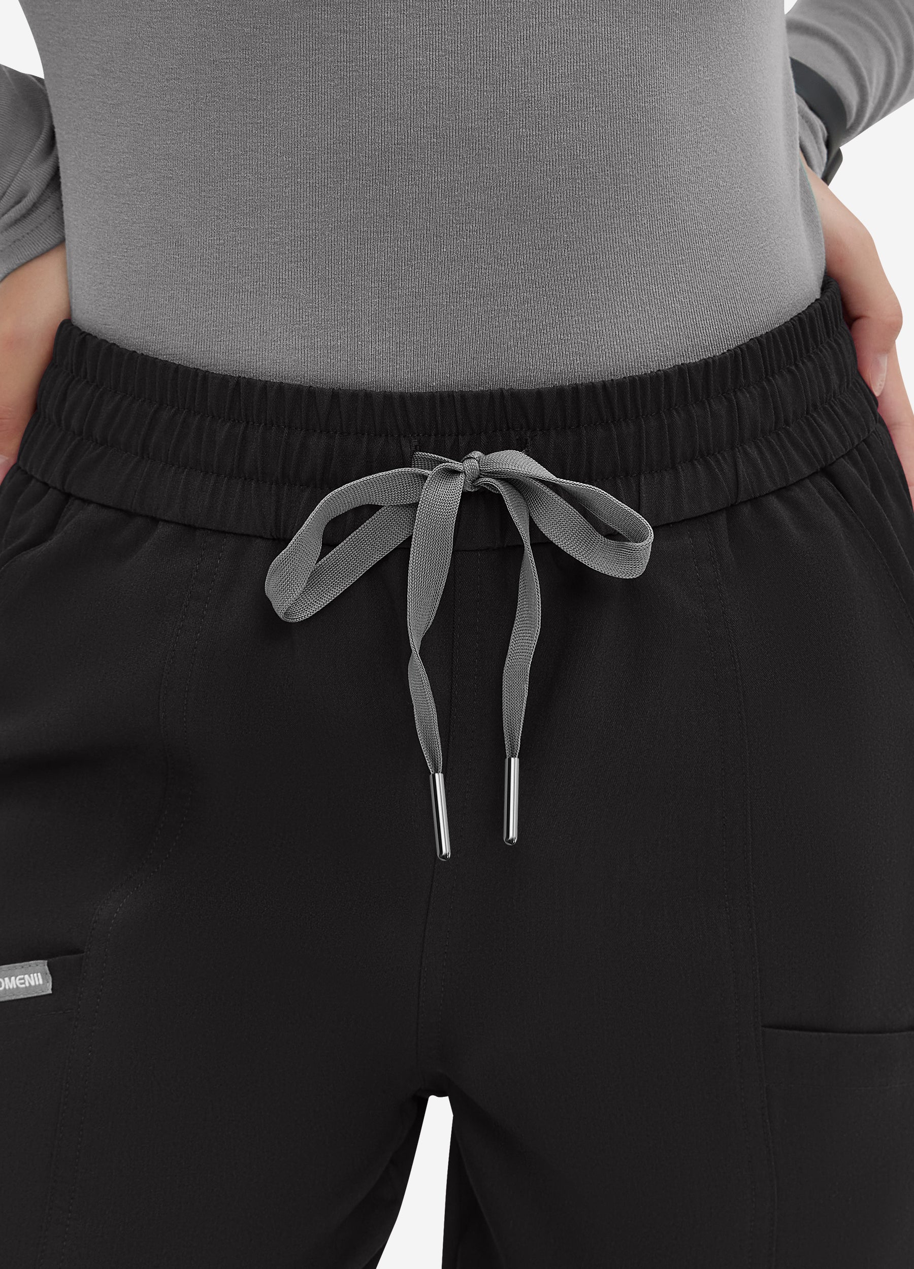 6-Taschen-Scrub-Freizeitjogginghose für Damen