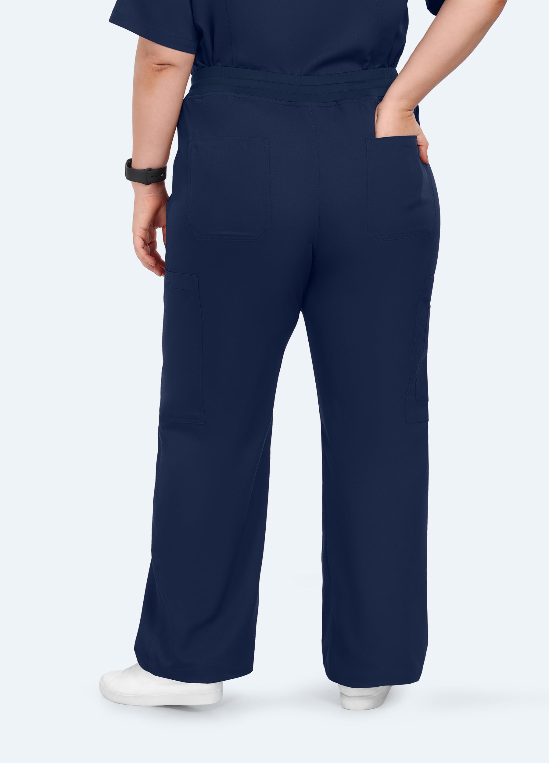 StyleFlex™ 7-Pocket Plus Size Scrub Pants