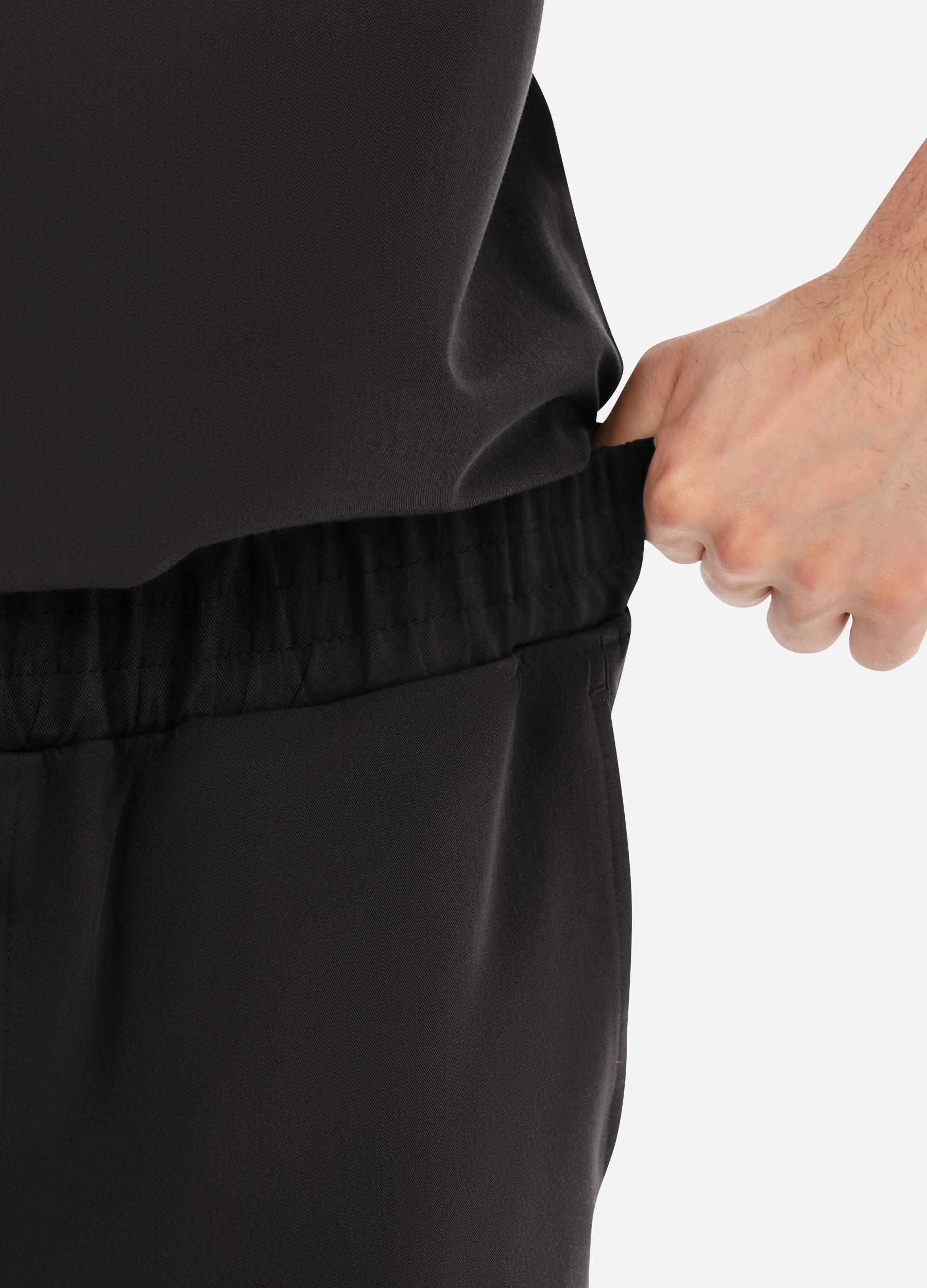 Pantalón médico ajustado de 4 bolsillos para hombre