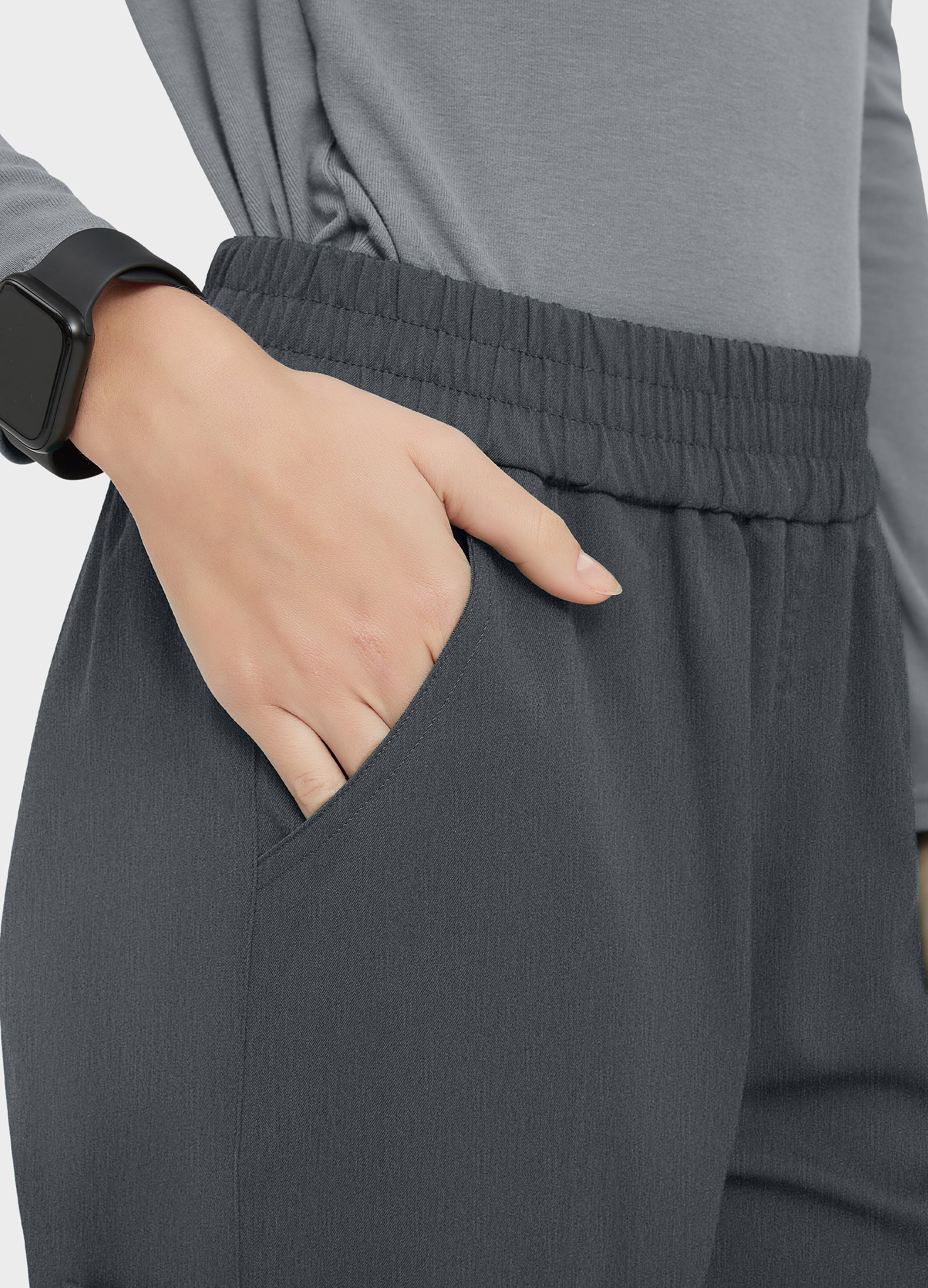 5-Pocket-Peelinghose mit geradem Bein für Damen