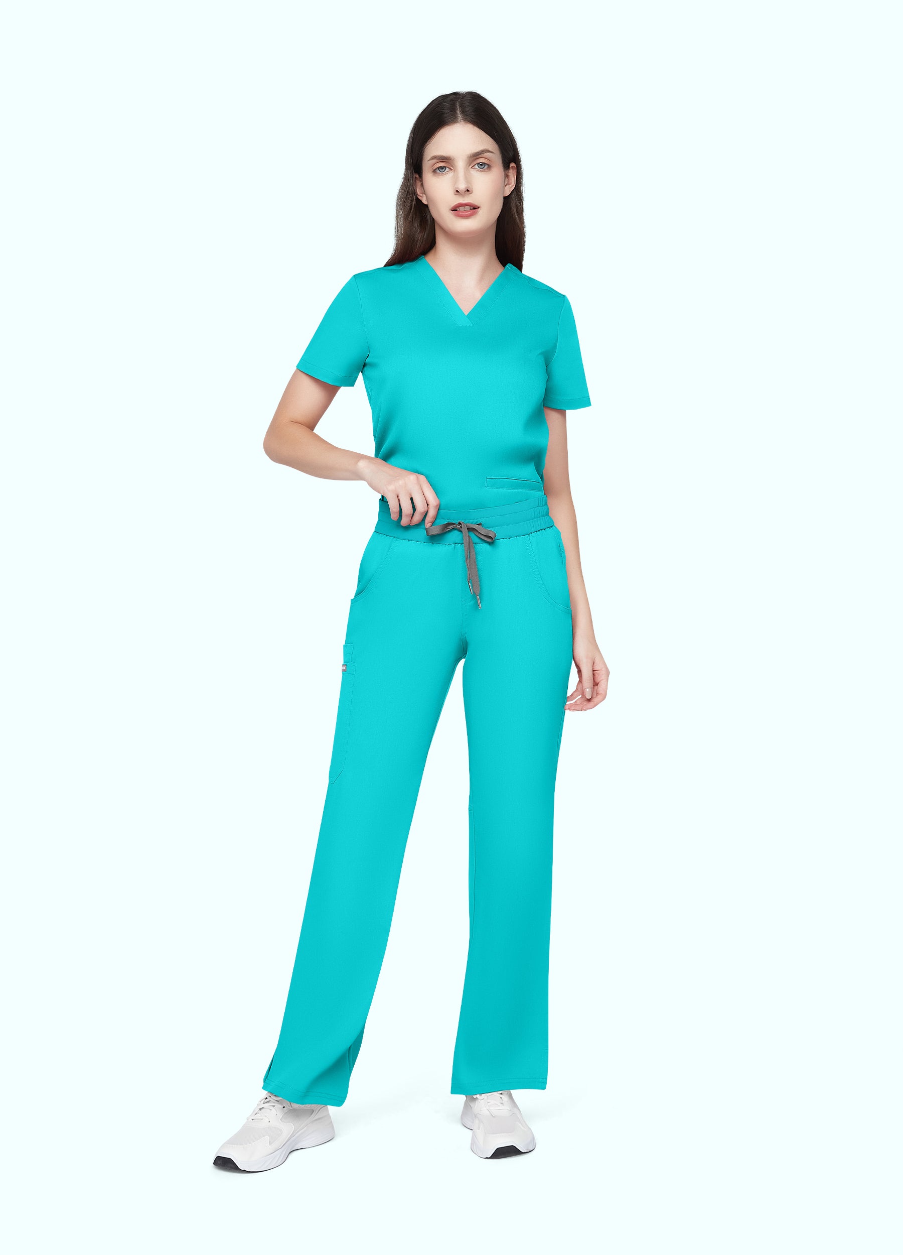 StyleFlex™ 7-Pocket Essential Scrub Set