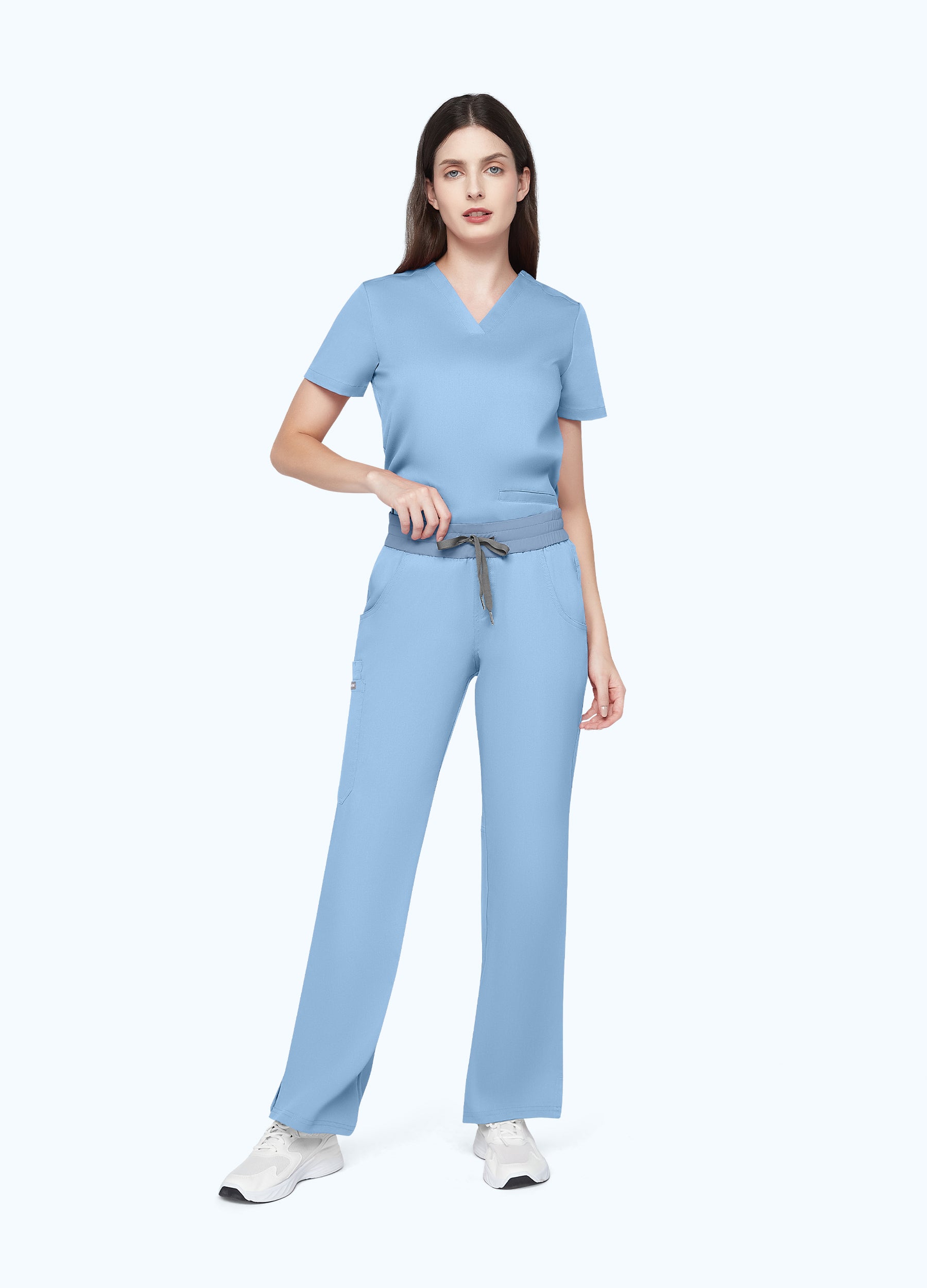 StyleFlex™ 7-Pocket Essential Scrub Set