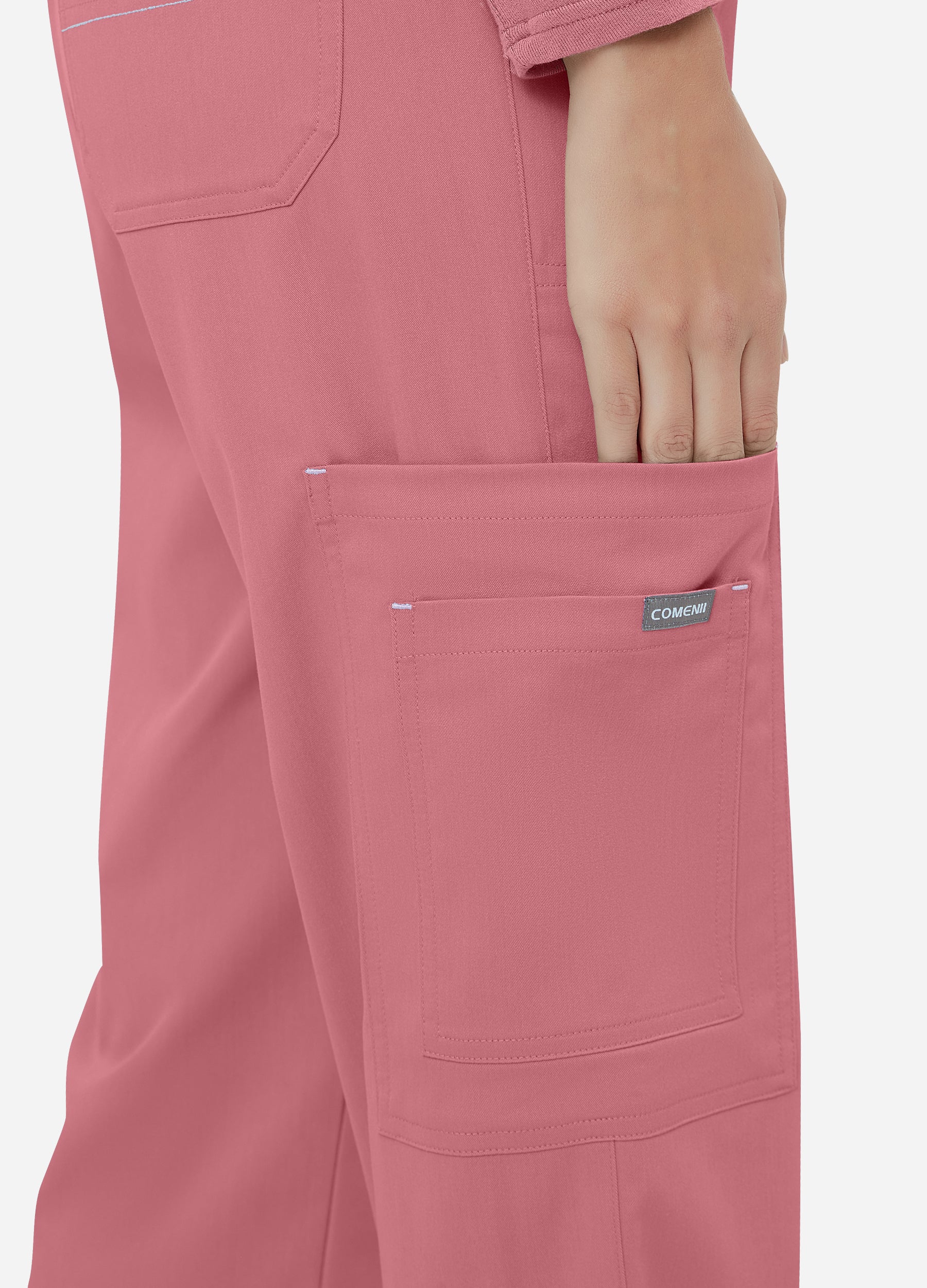 6-Pocket-Cargo-Scrub-Hose für Damen