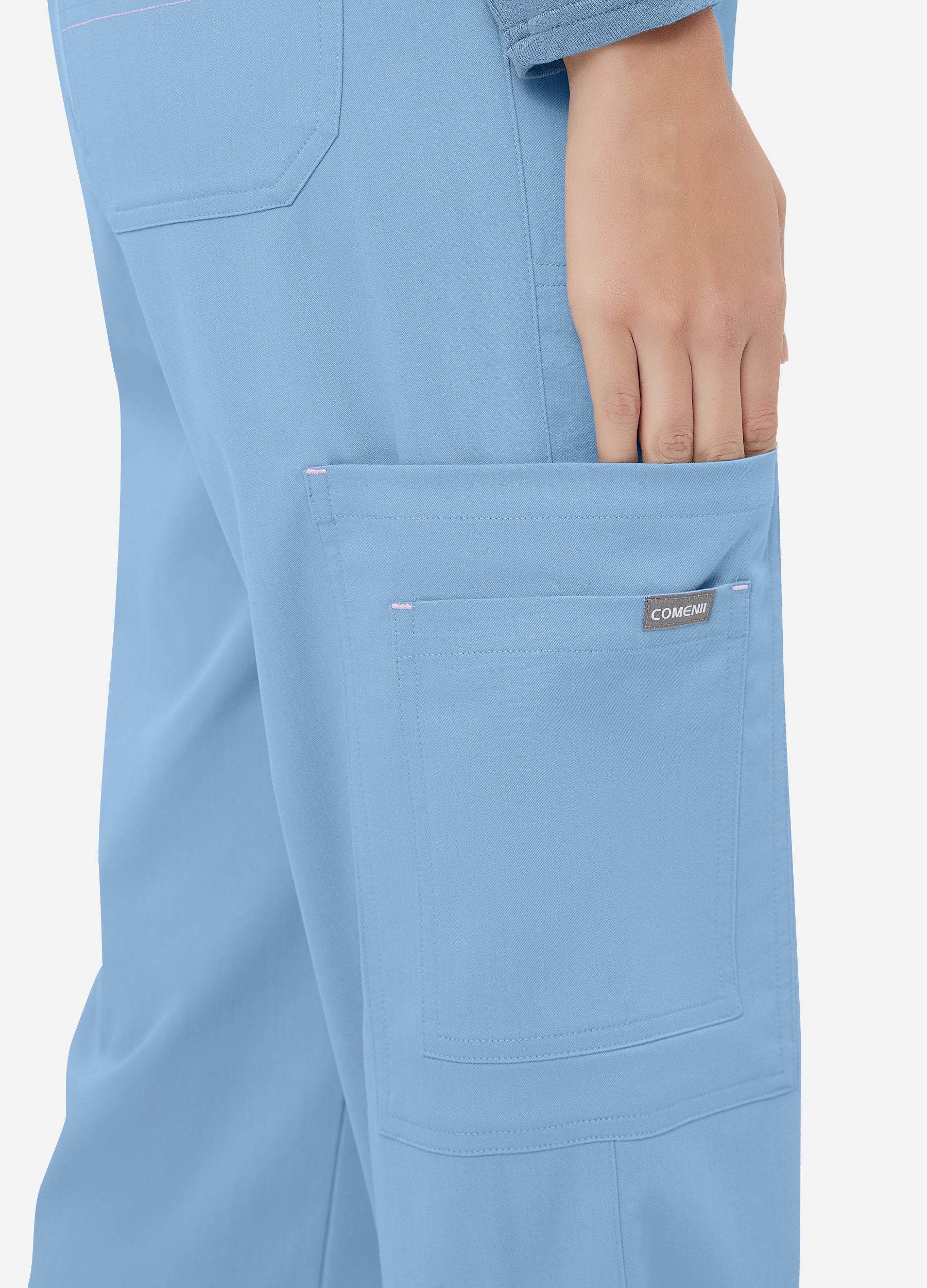 6-Pocket-Cargo-Scrub-Hose für Damen