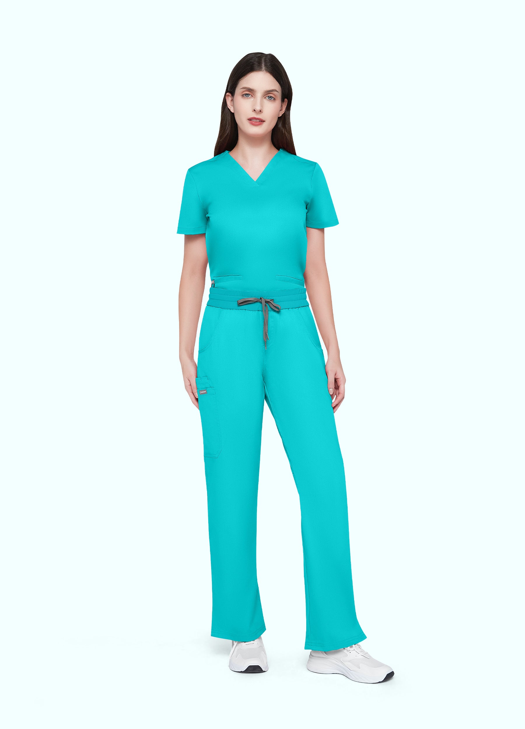 StyleFlex™ 7-Pocket Essential Scrub Set