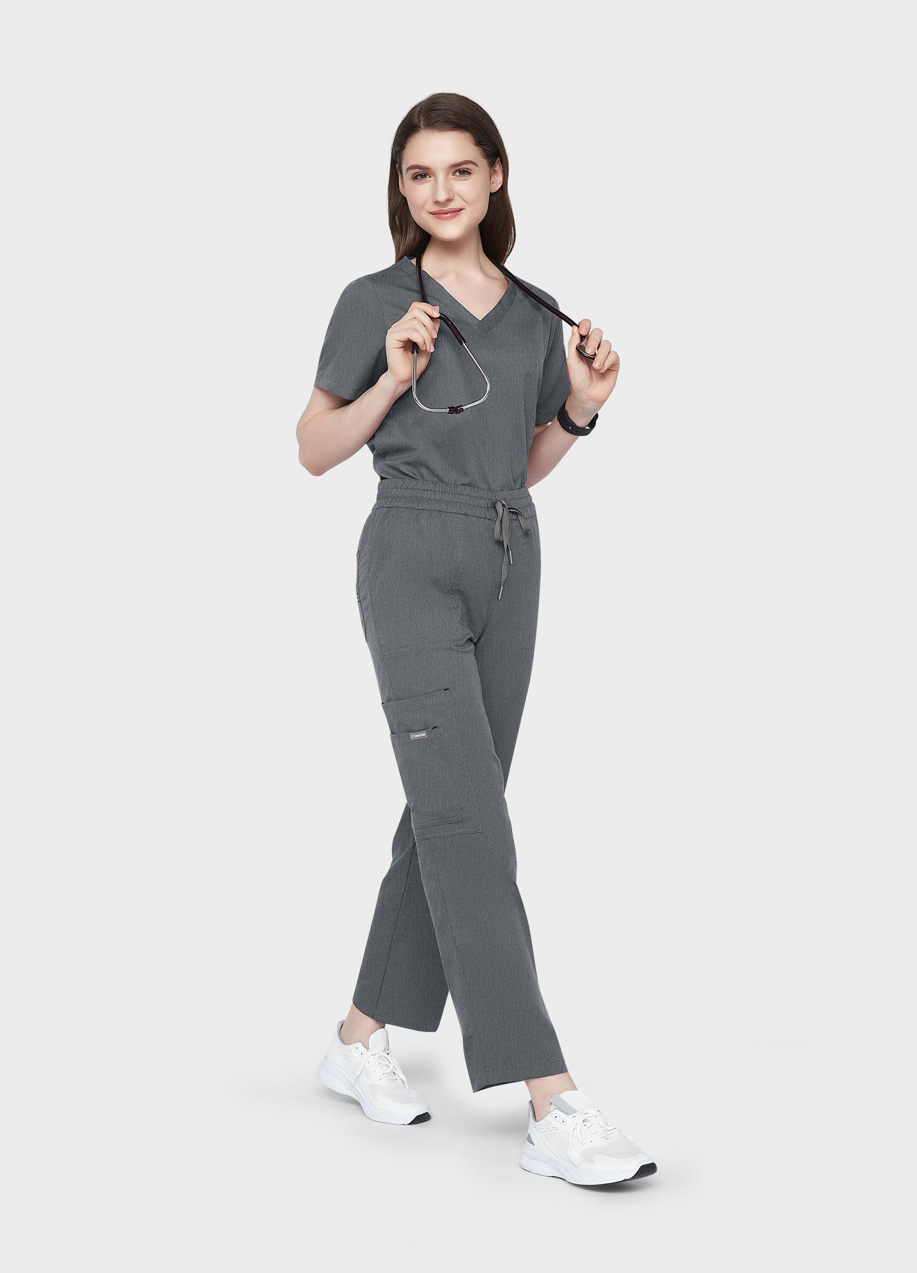 StyleFlex™ 10-Pocket Essential Scrub Set