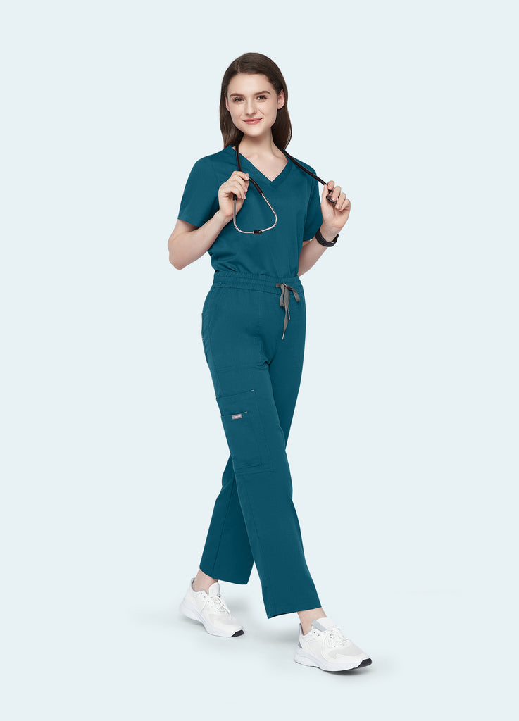 Pantalon cargo à 6 poches pour femmes