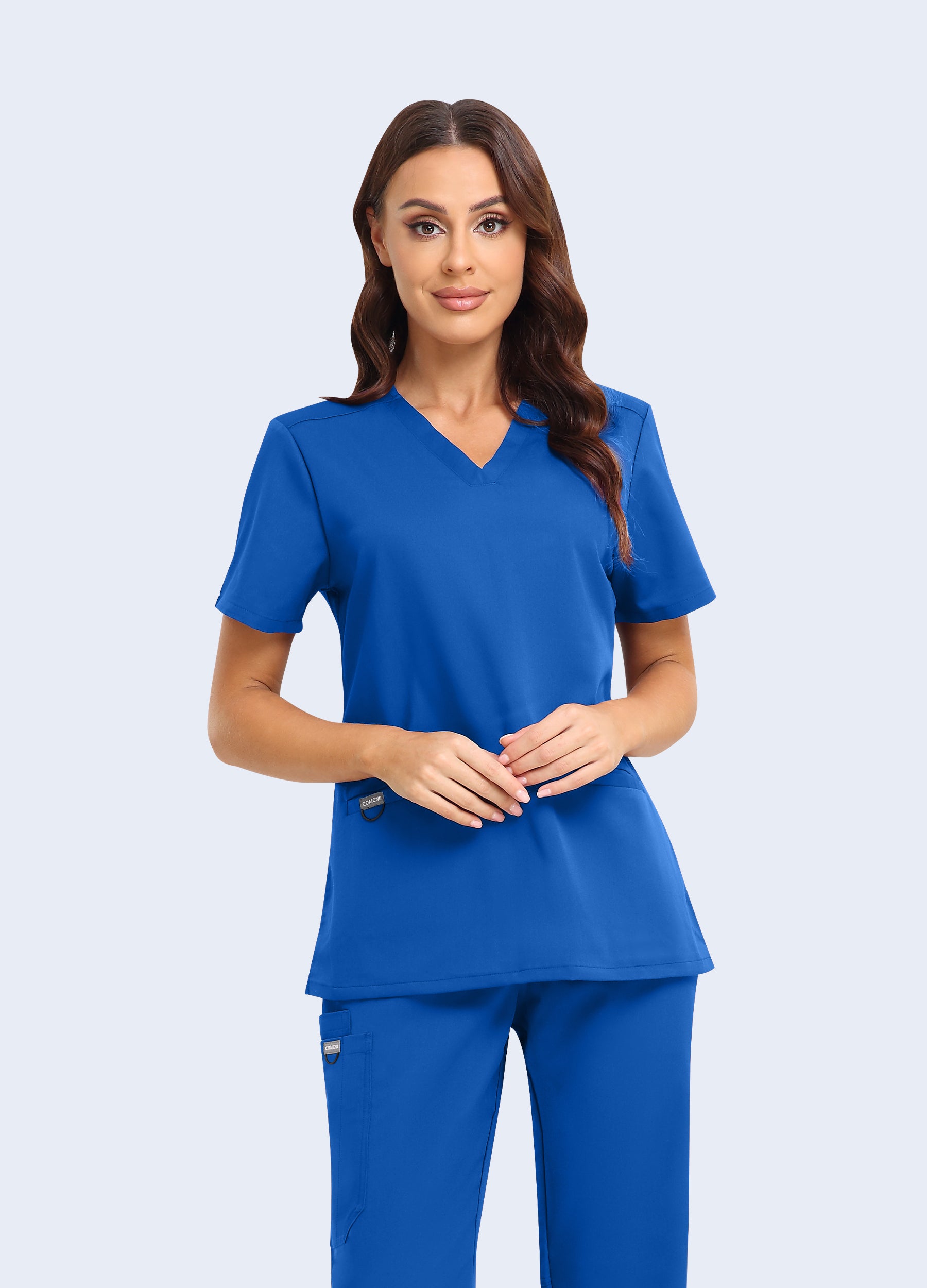 SoftTouch™ 3 Pockets Scrub Top