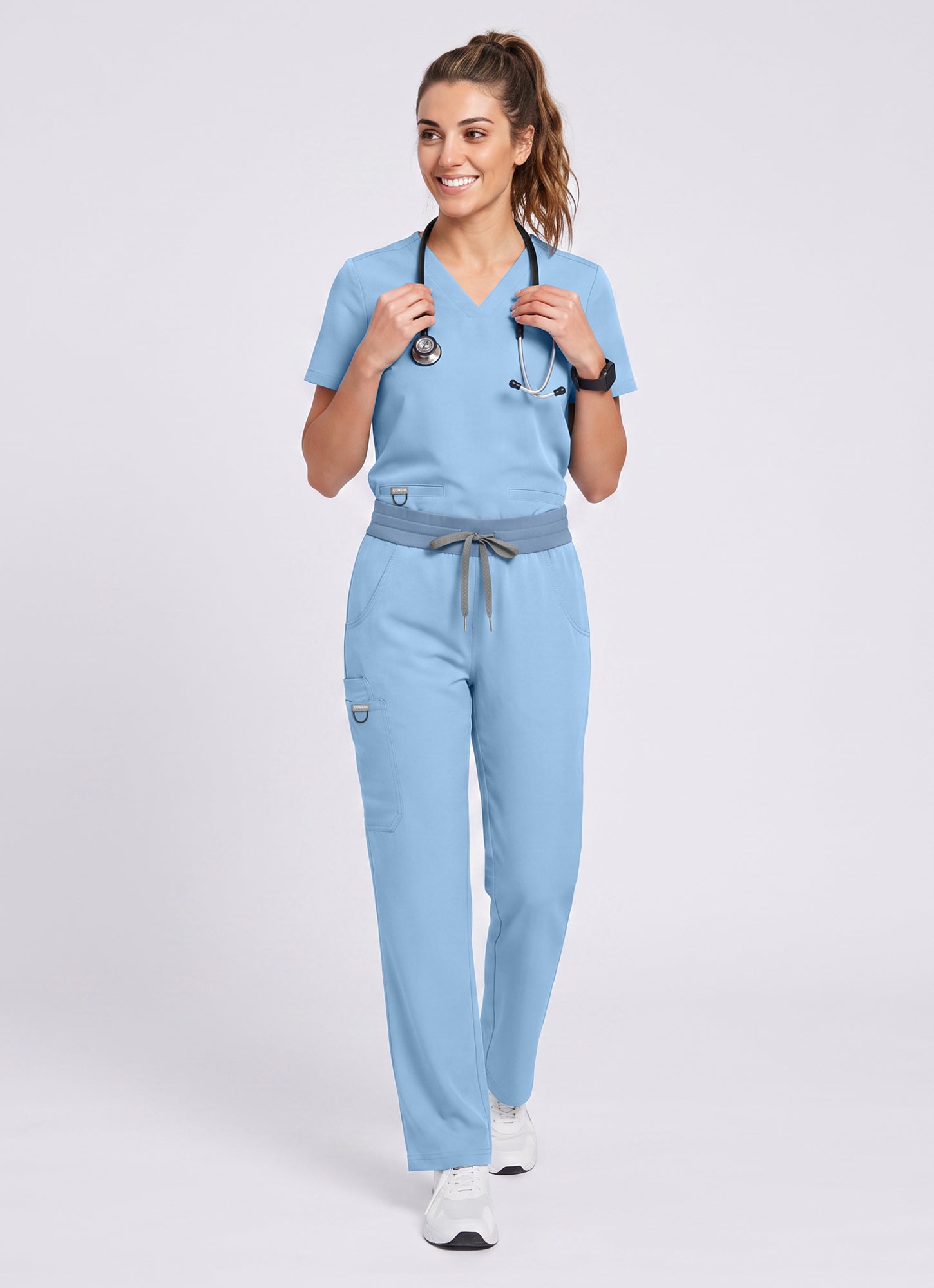 SoftTouch™ 3 Pockets Scrub Top
