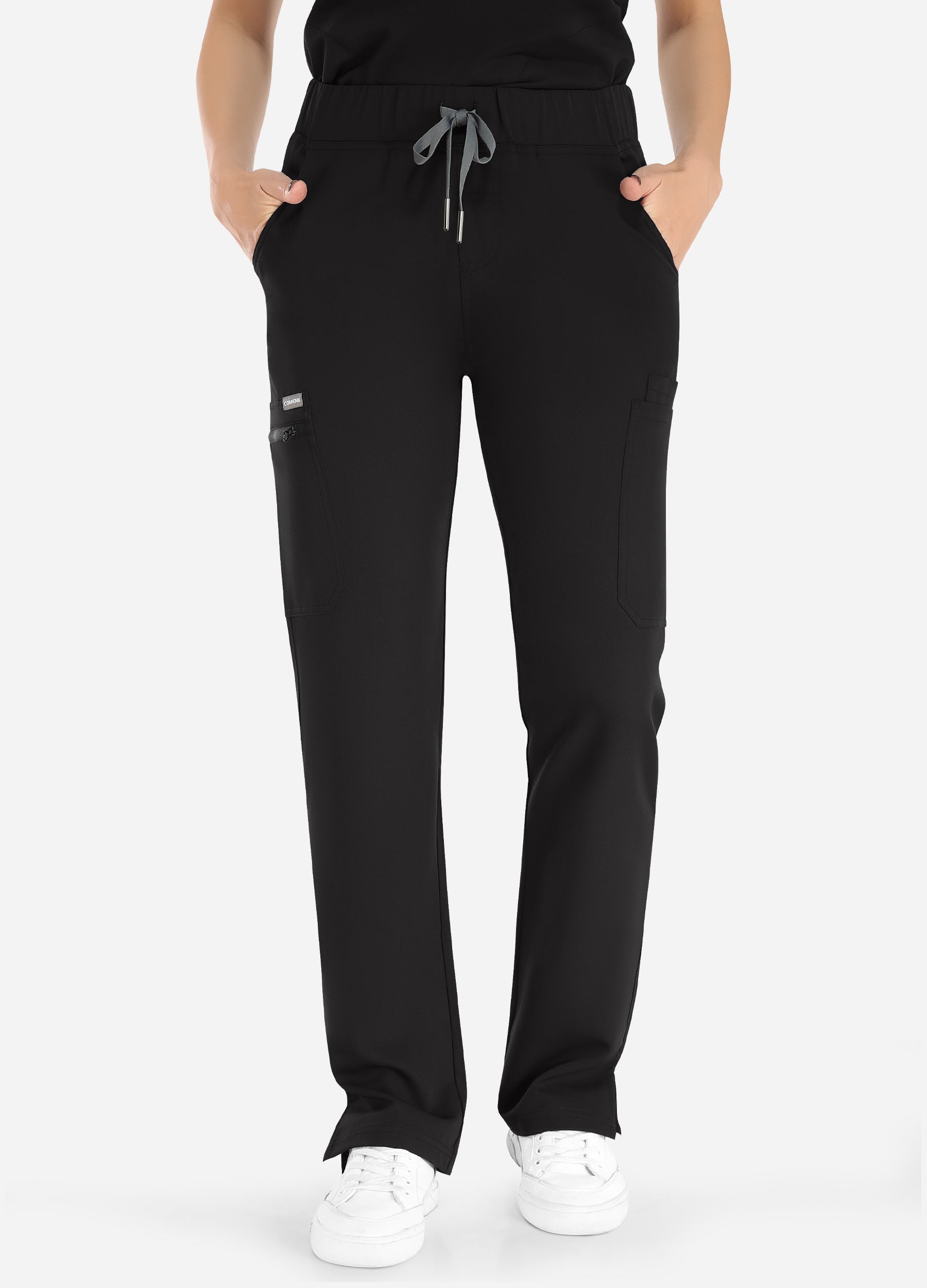 8-Pocket Tapered Scrub-Hose für Damen