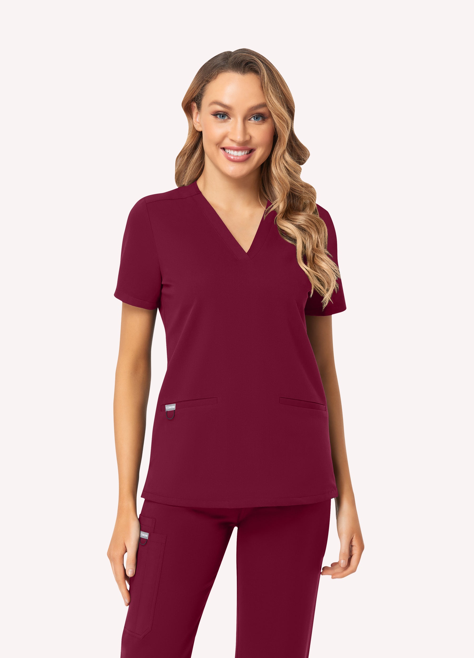 SoftTouch™ 3 Pockets Scrub Top