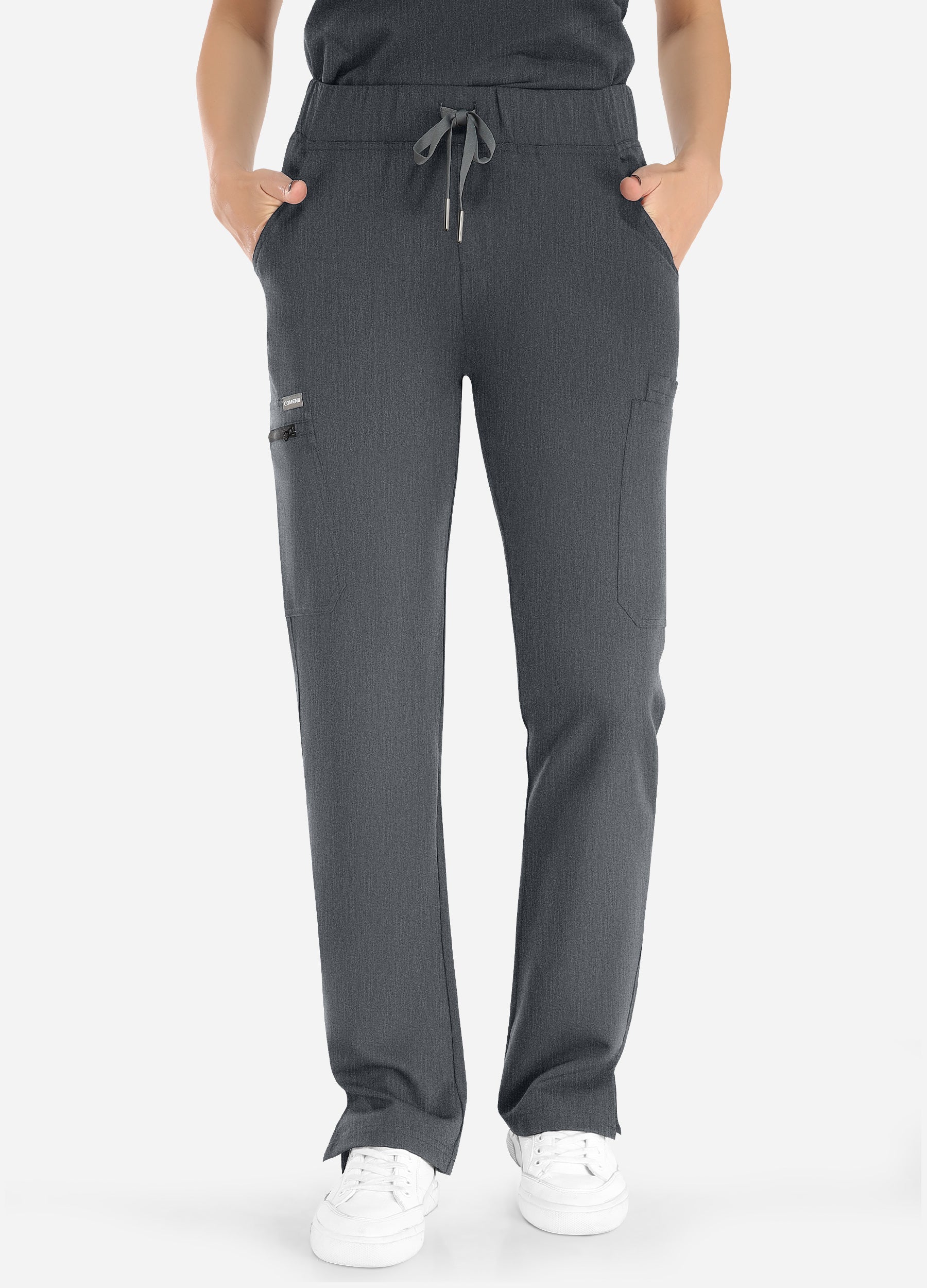 8-Pocket Tapered Scrub-Hose für Damen