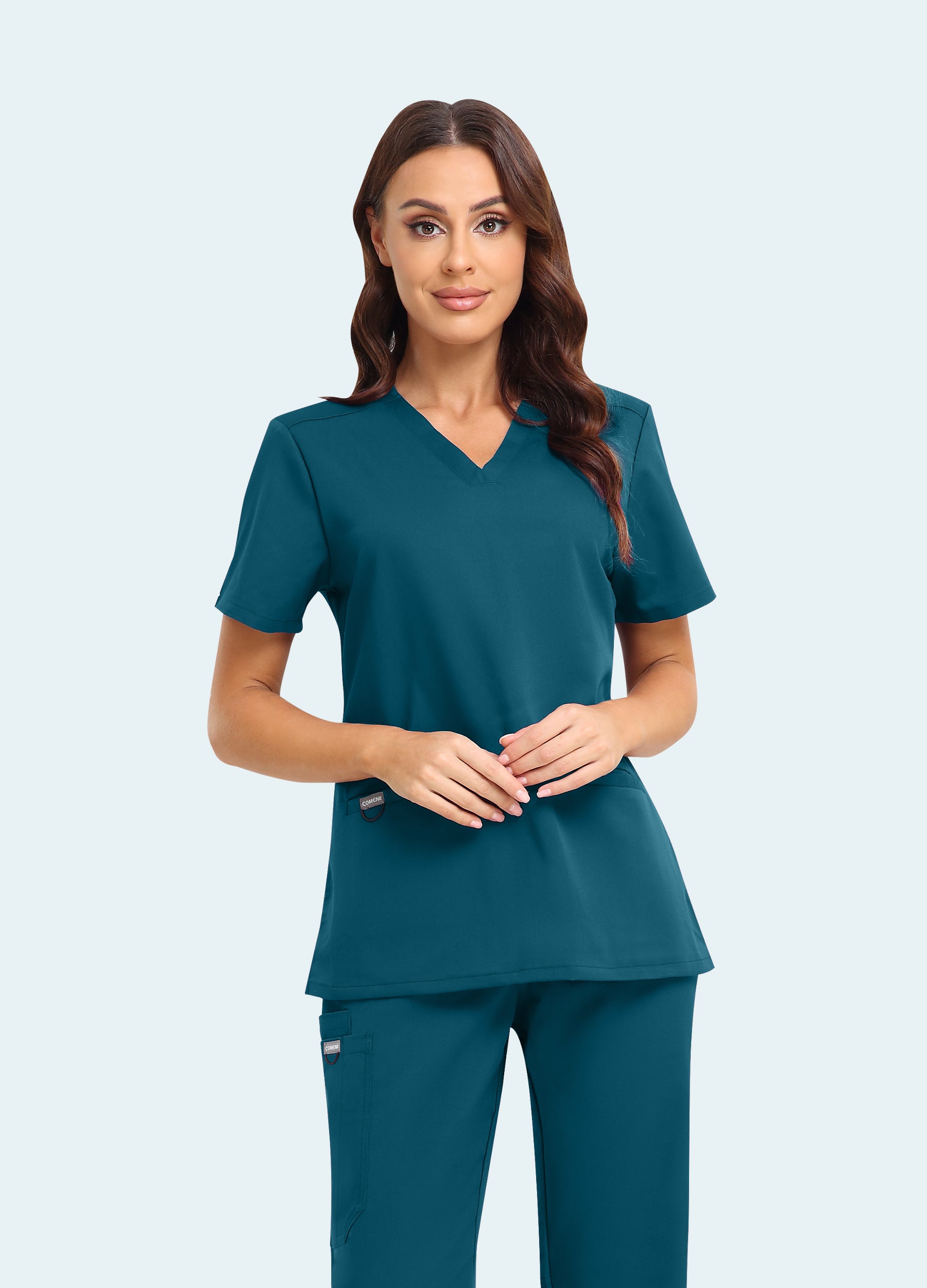 SoftTouch™ 3 Pockets Scrub Top