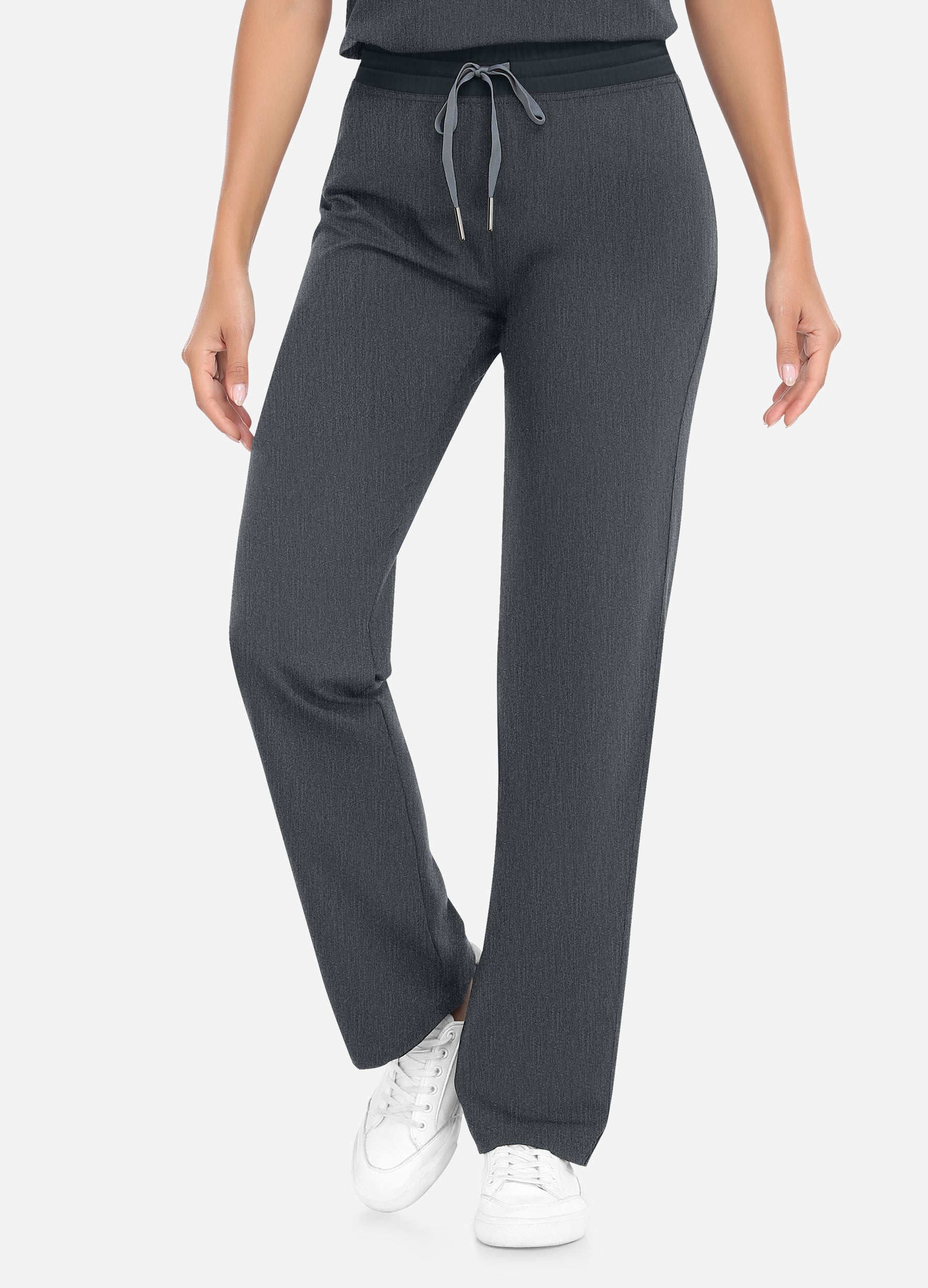 Pantalón médico básico de 2 bolsillos para mujer