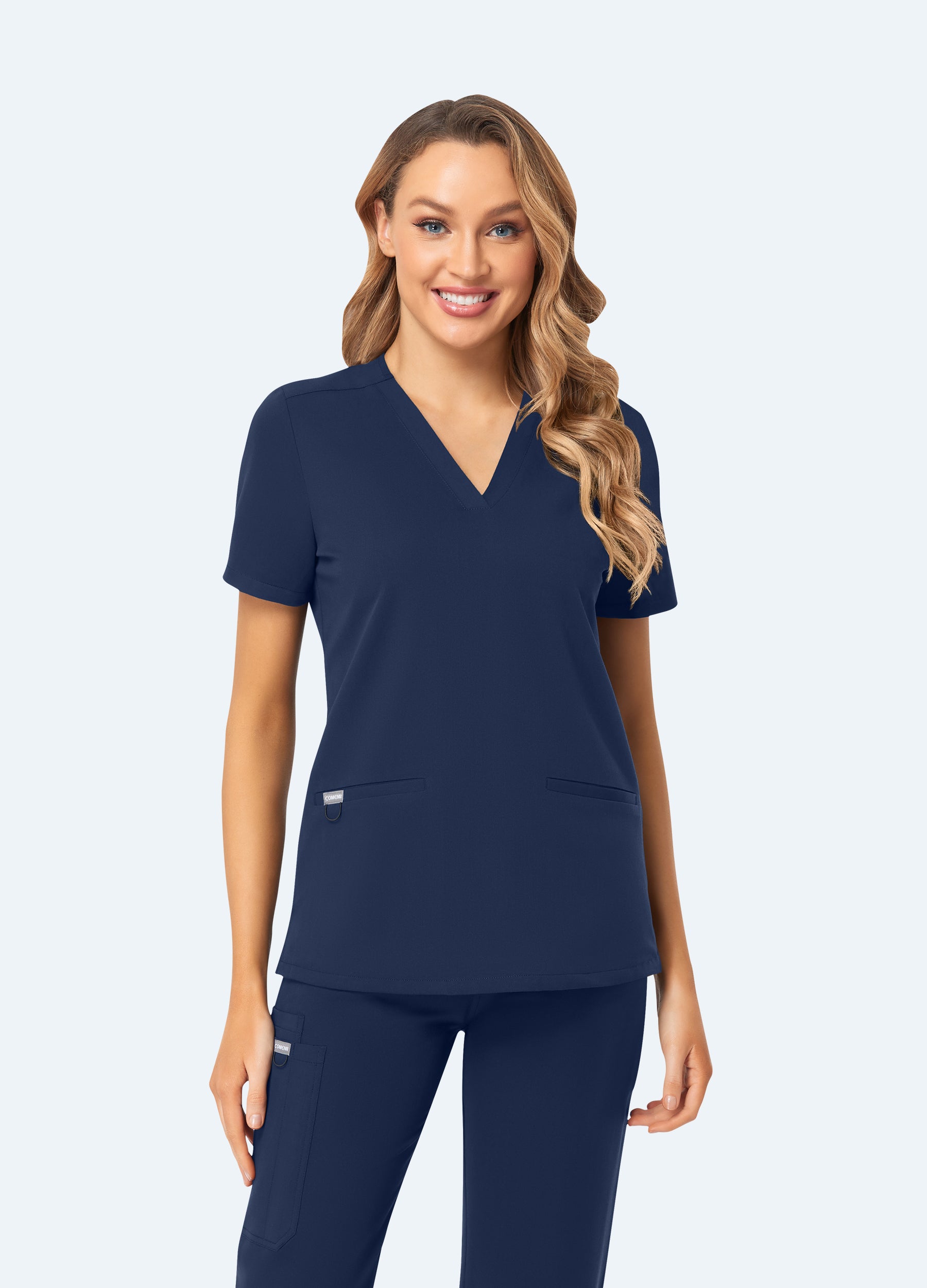 SoftTouch™ 3 Pockets Scrub Top