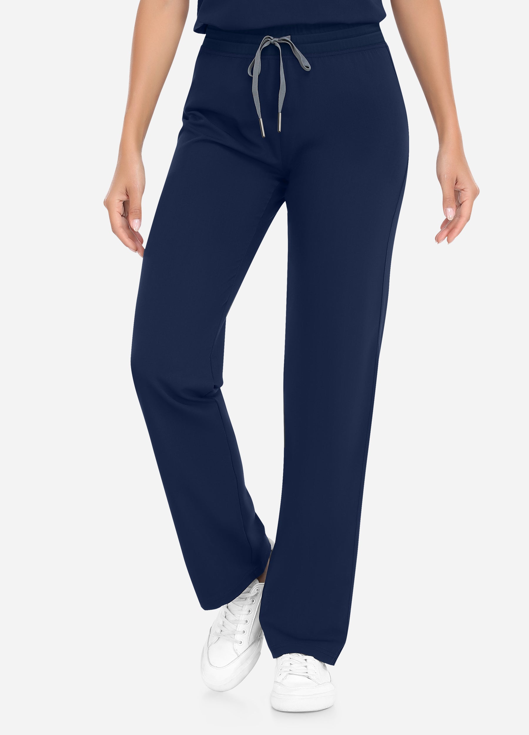 Pantalón médico básico de 2 bolsillos para mujer