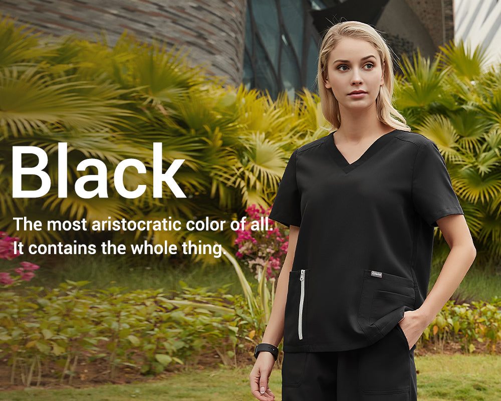 Scrubs in Staid Black Series – COMENII