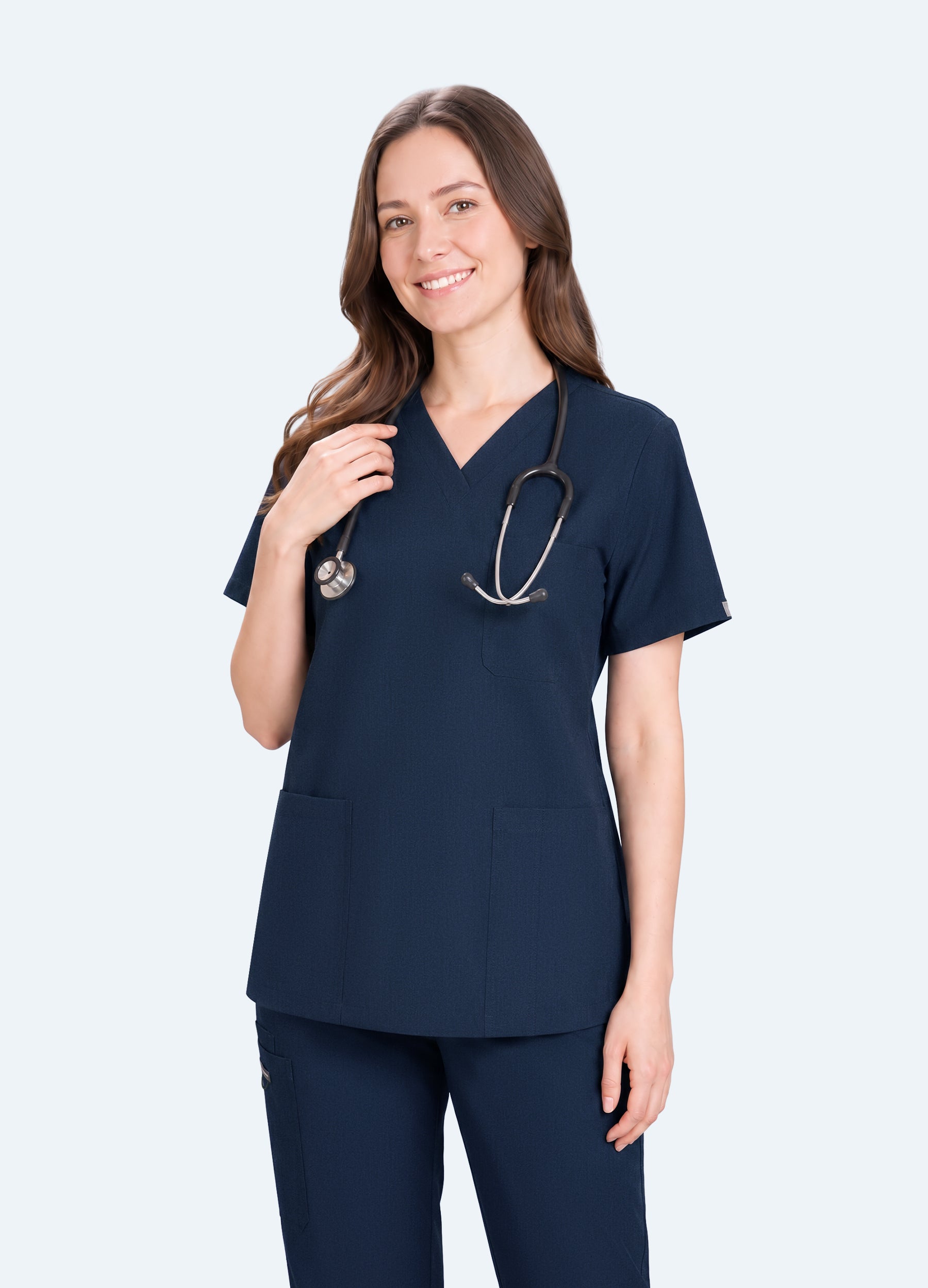 StyleFlex™ Slim Scrub Top