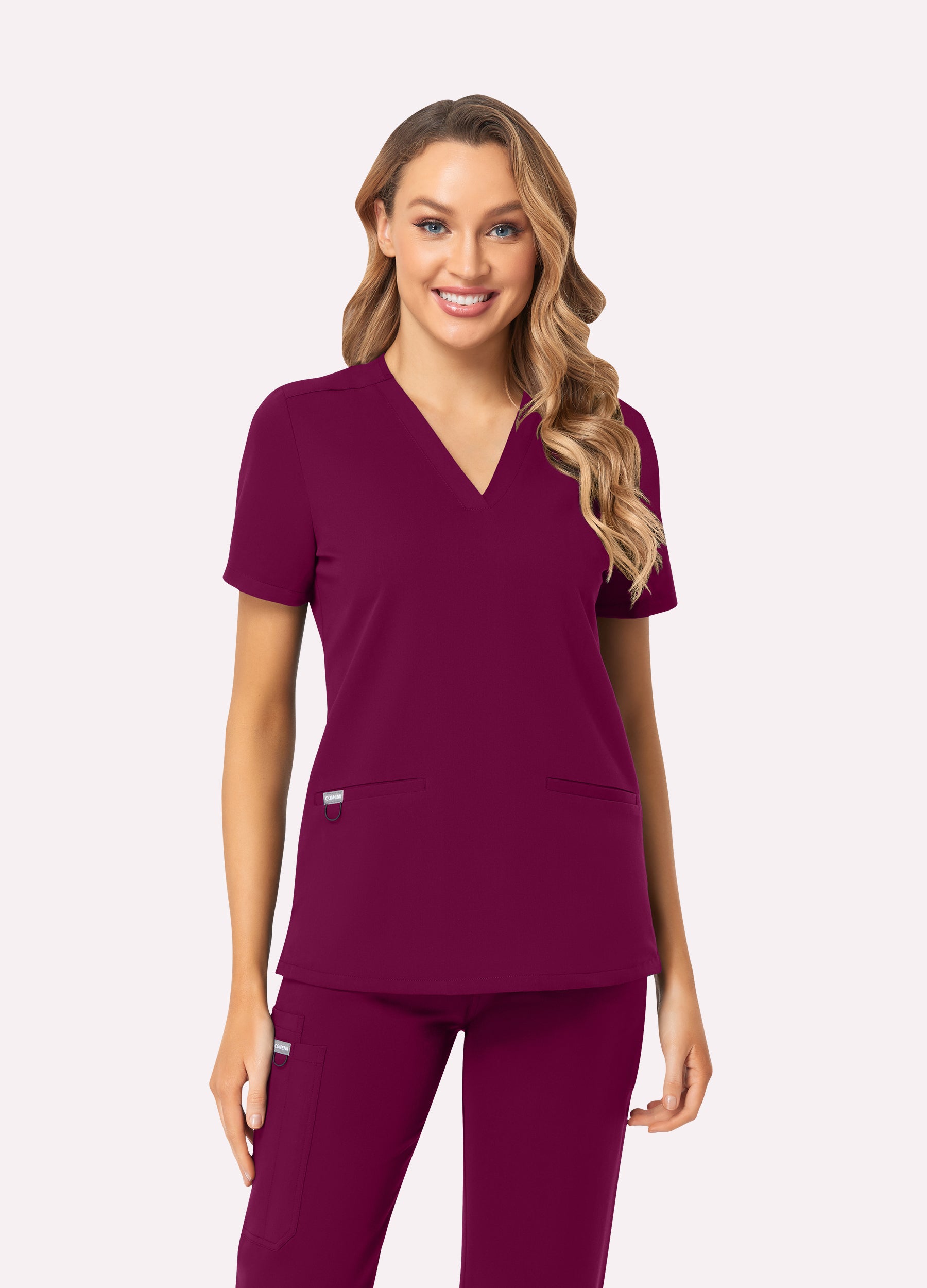 SoftTouch™ 3 Pockets Scrub Top