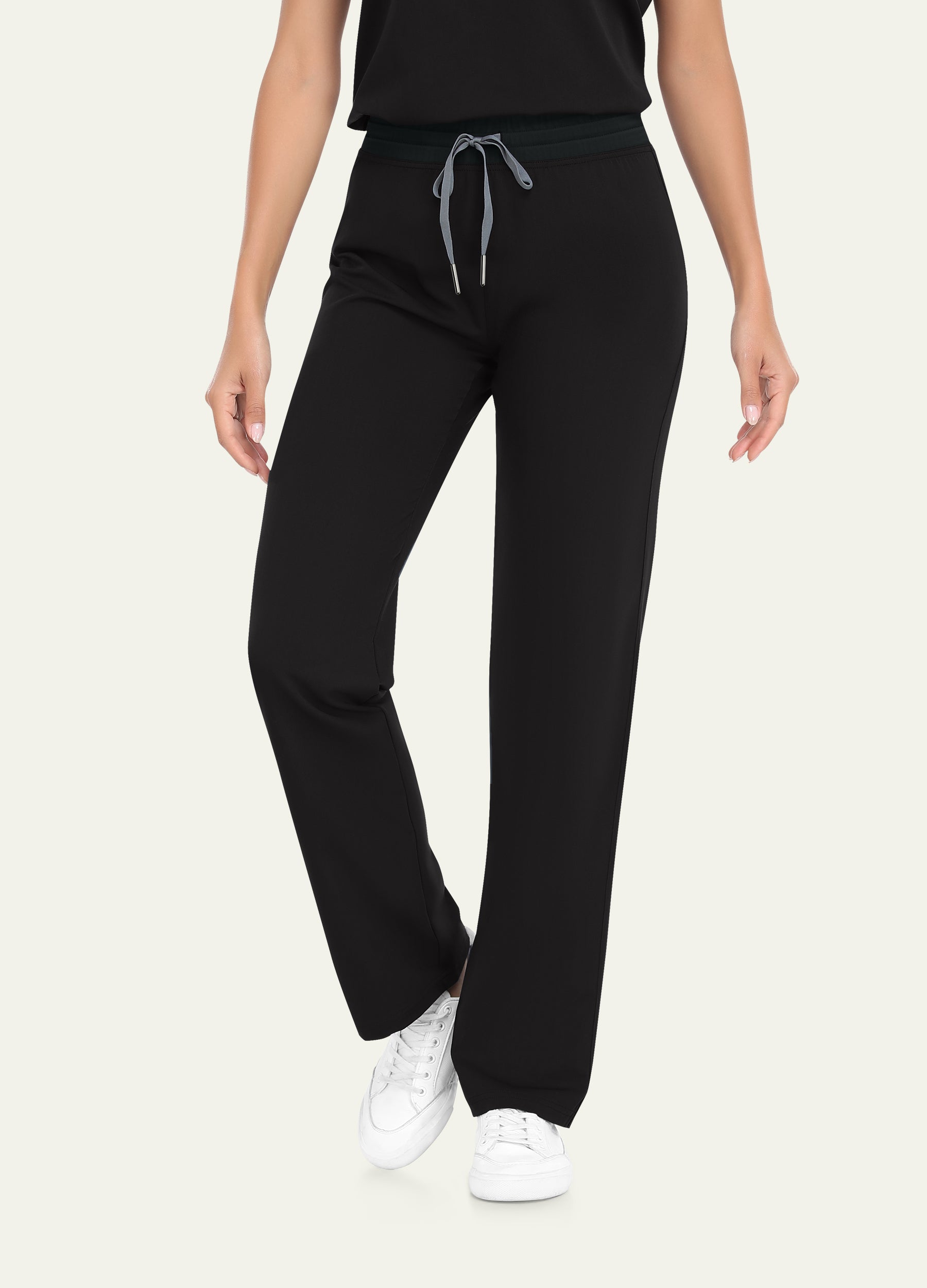 Pantalón médico básico de 2 bolsillos para mujer