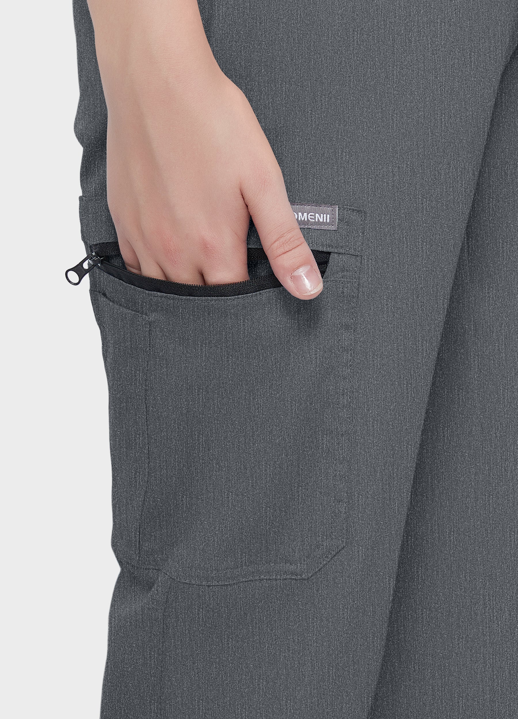 4-Pocket-Scrub-Freizeit-Jogginghose für Damen