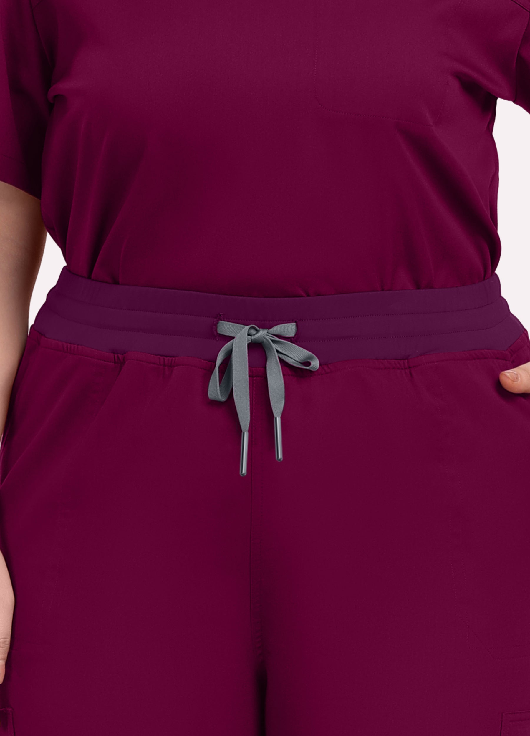 StyleFlex™ 7-Pocket Plus Size Scrub Pants