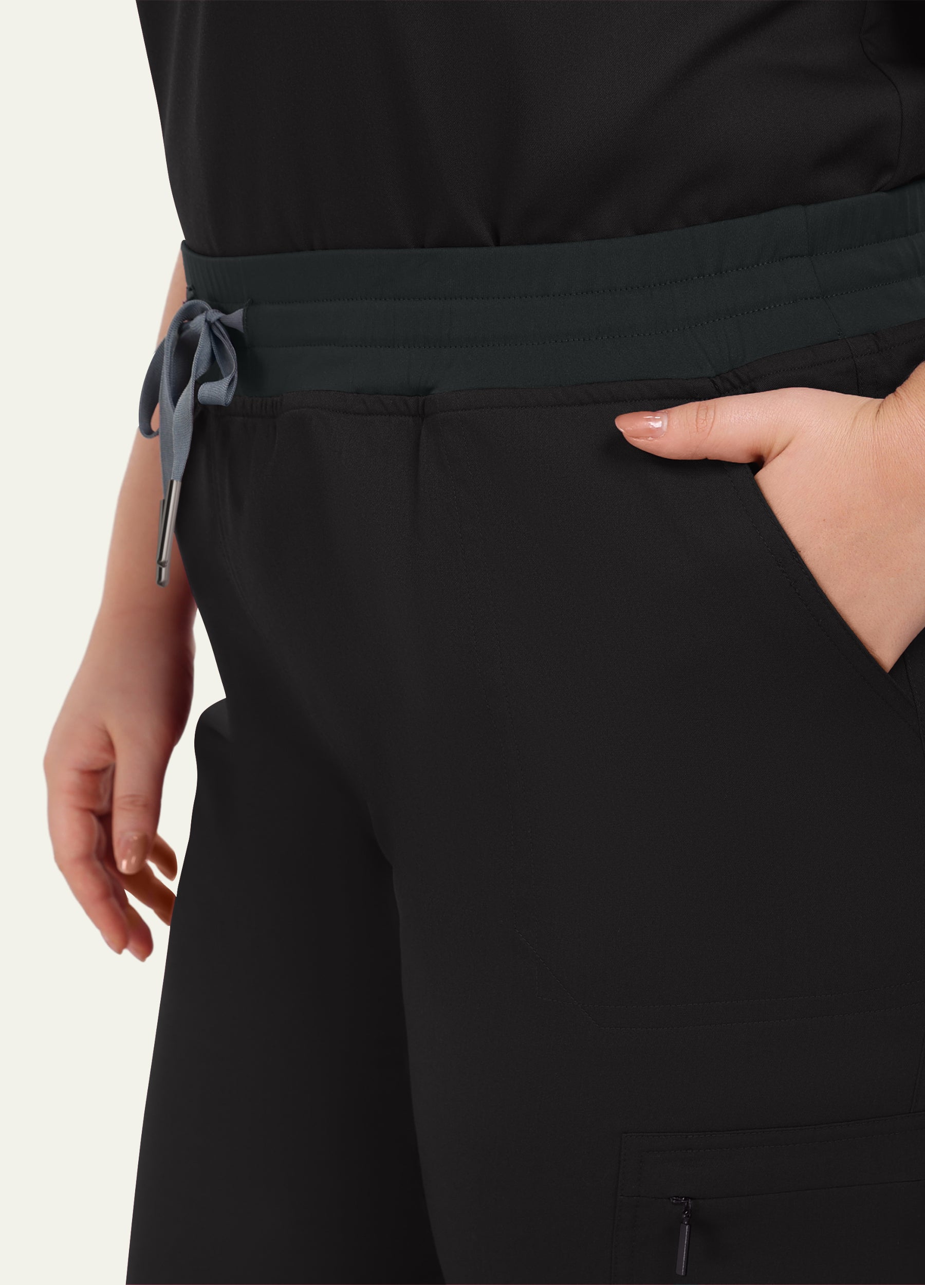 StyleFlex™ 7-Pocket Plus Size Scrub Pants