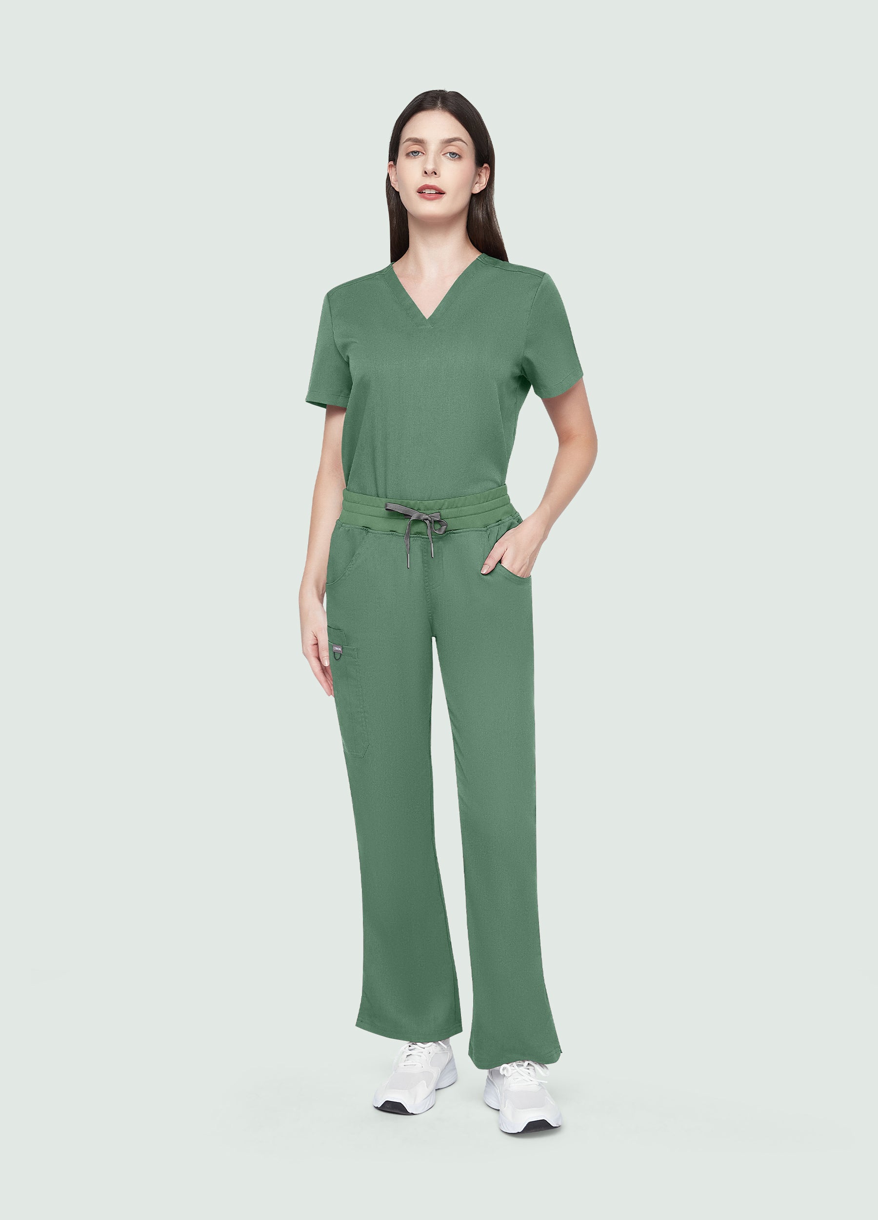 StyleFlex™ 7-Pocket Essential Scrub Set