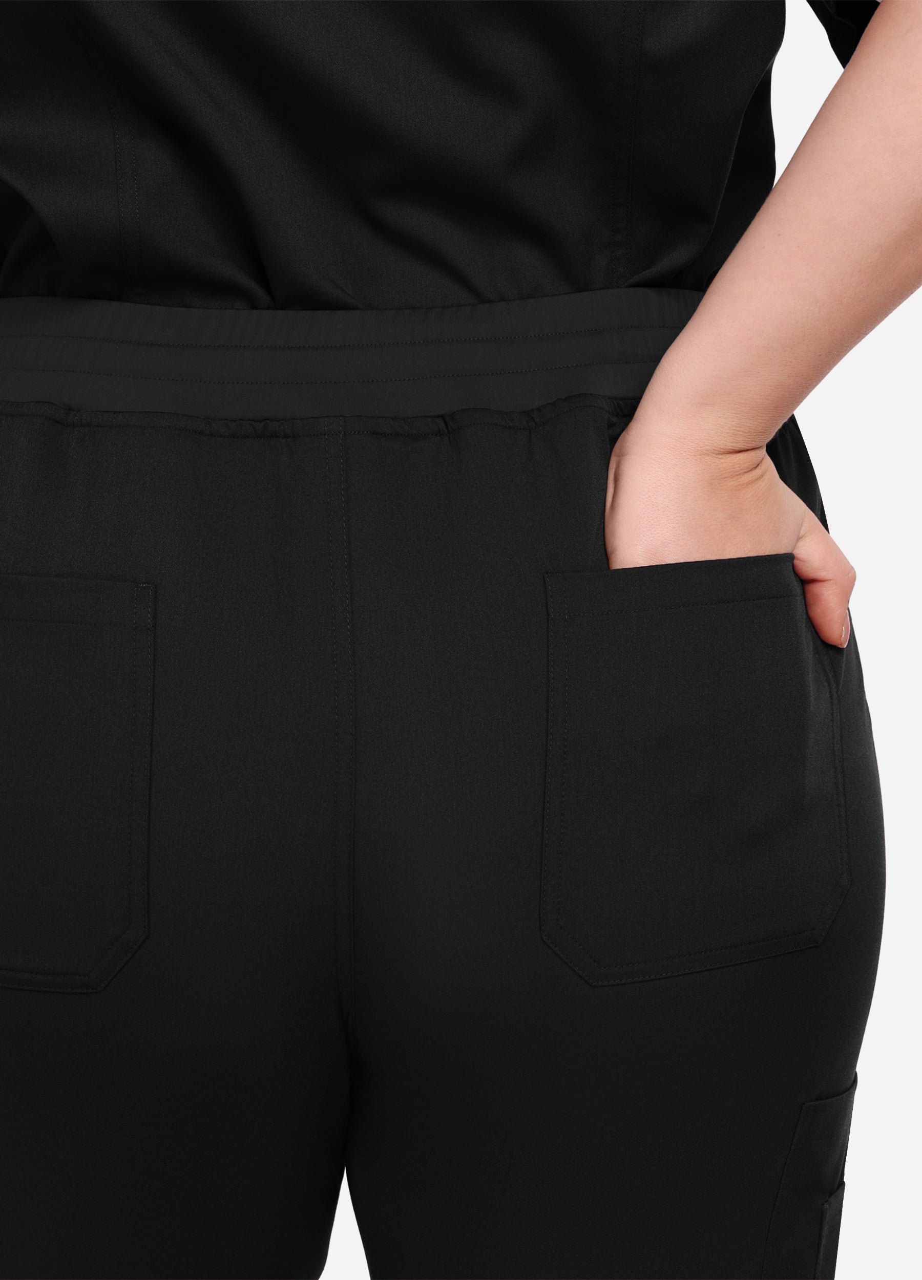 StyleFlex™ 7-Pocket Plus Size Scrub Pants