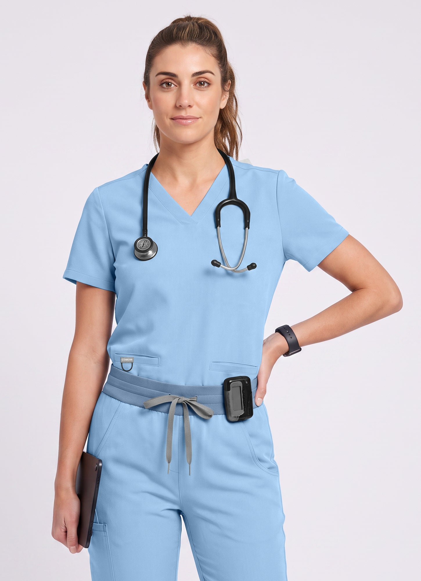SoftTouch™ 3 Pockets Scrub Top