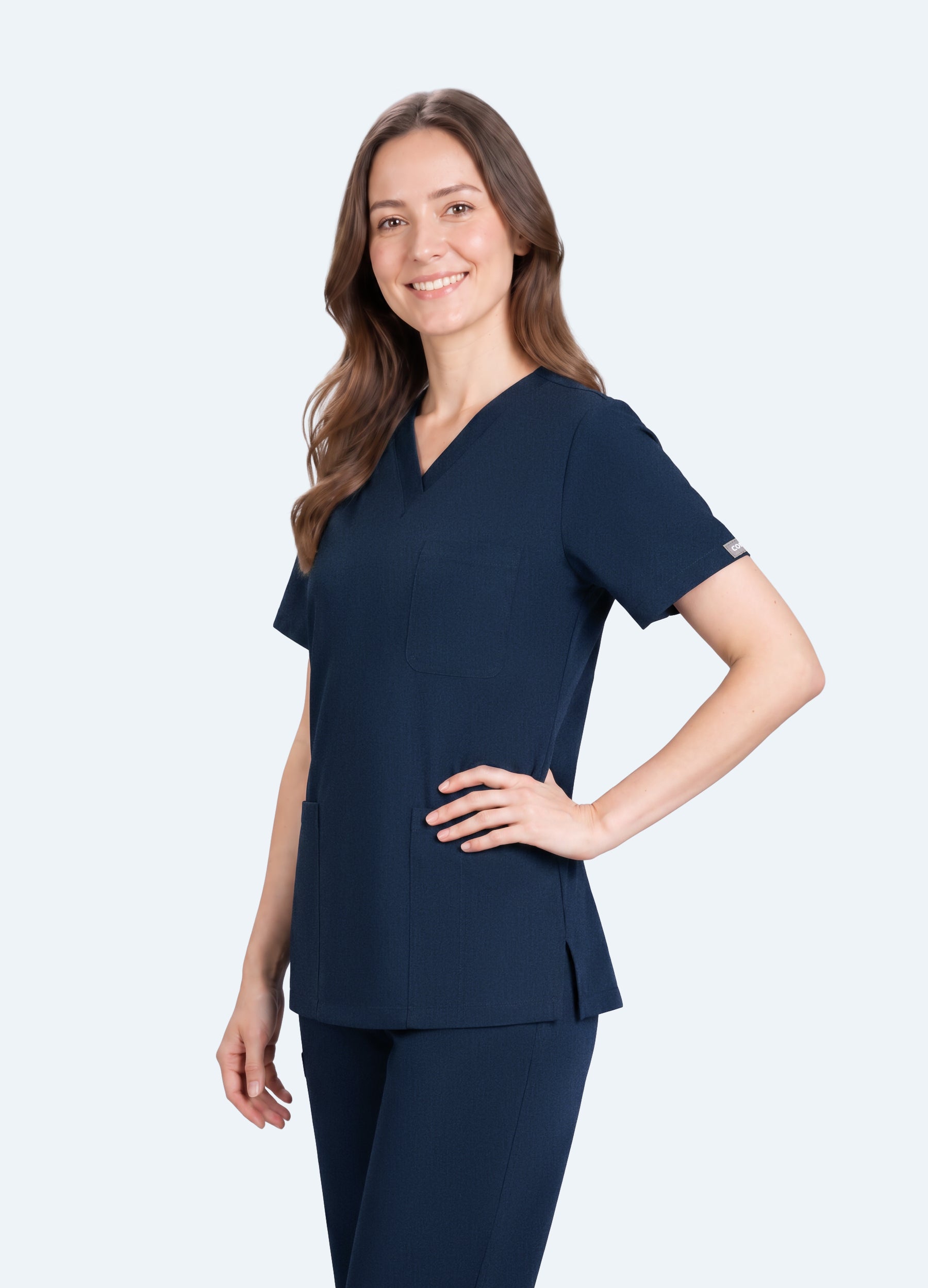 StyleFlex™ Slim Scrub Top