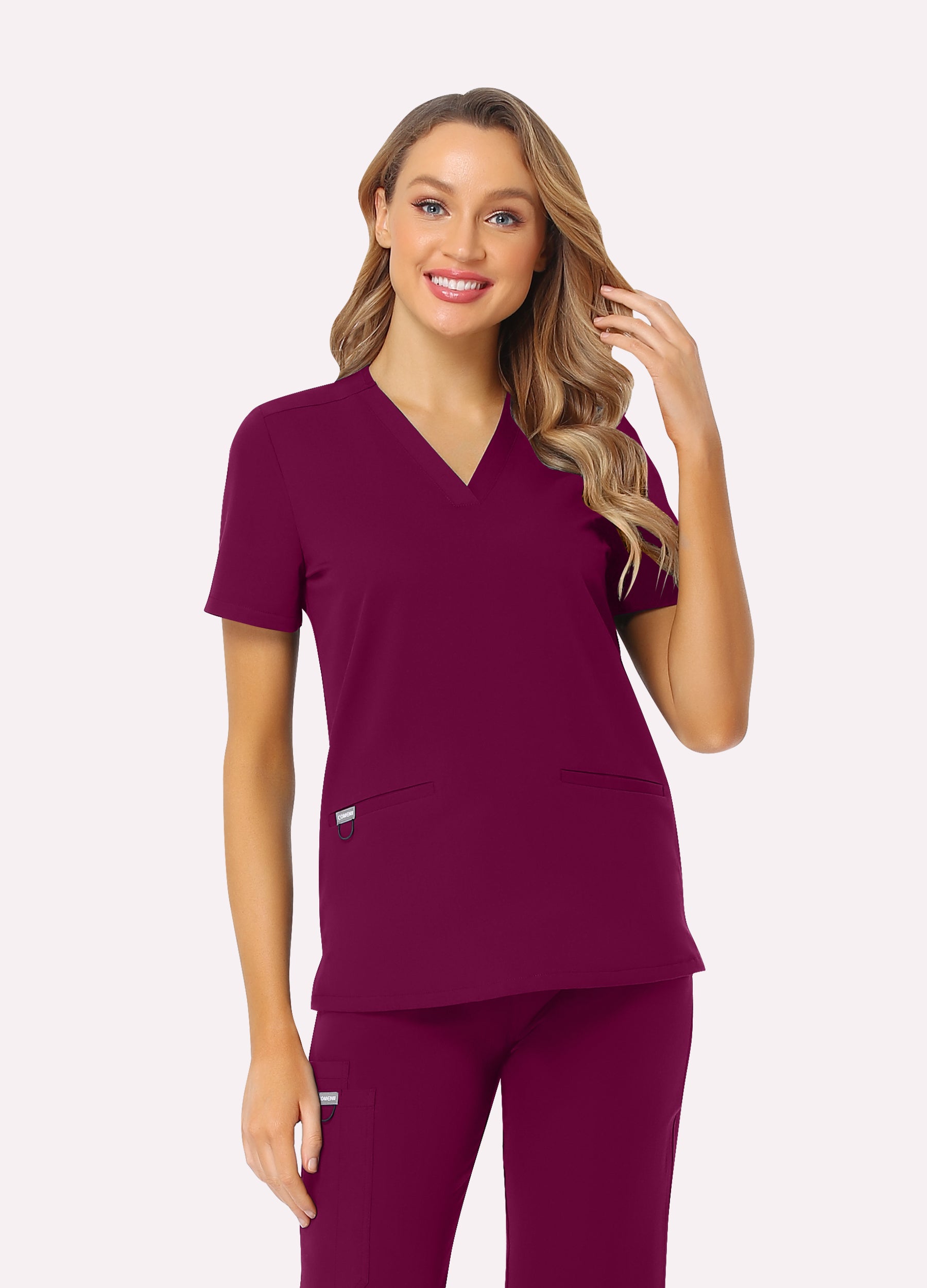 SoftTouch™ 3 Pockets Scrub Top