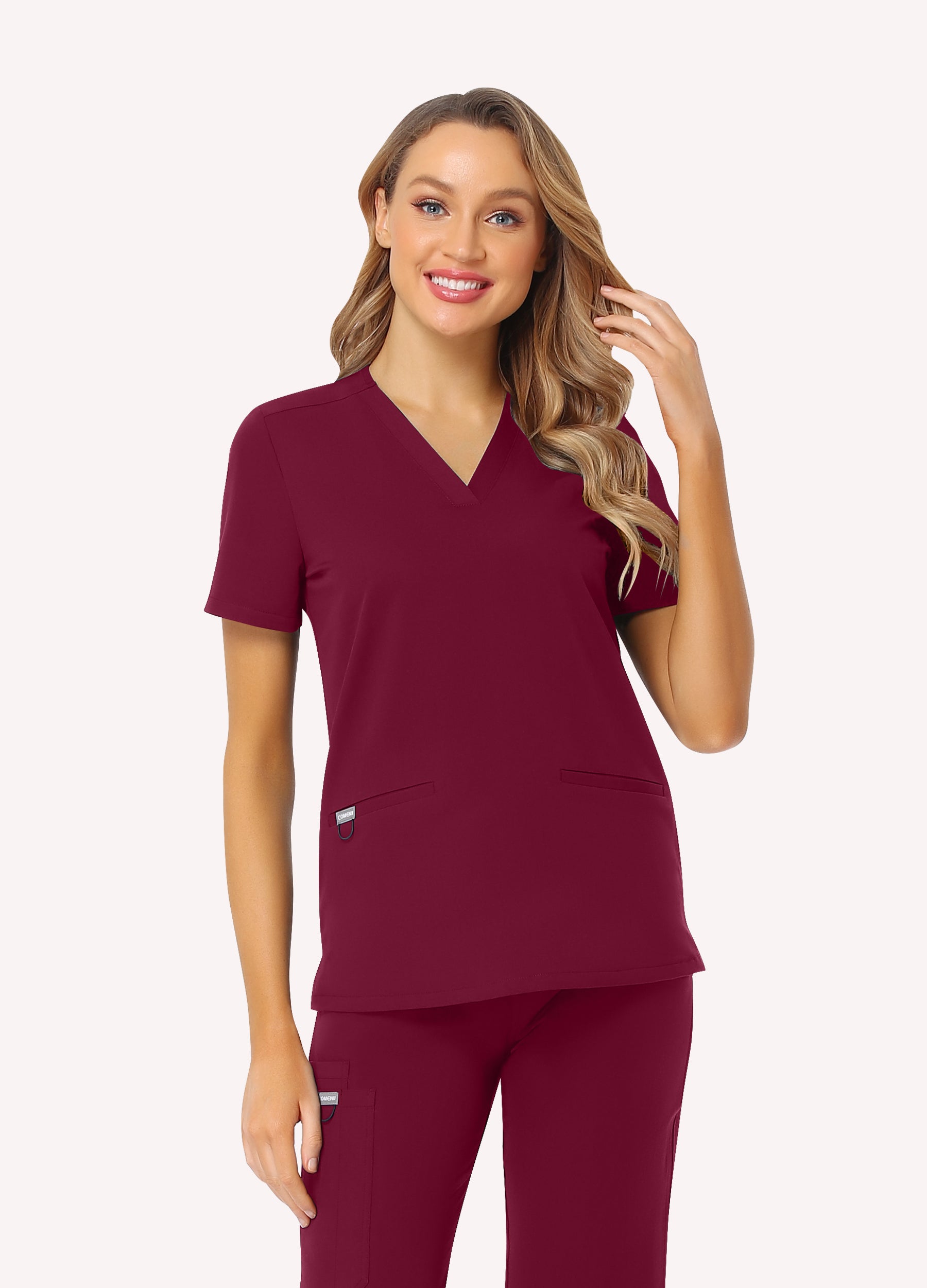SoftTouch™ 3 Pockets Scrub Top