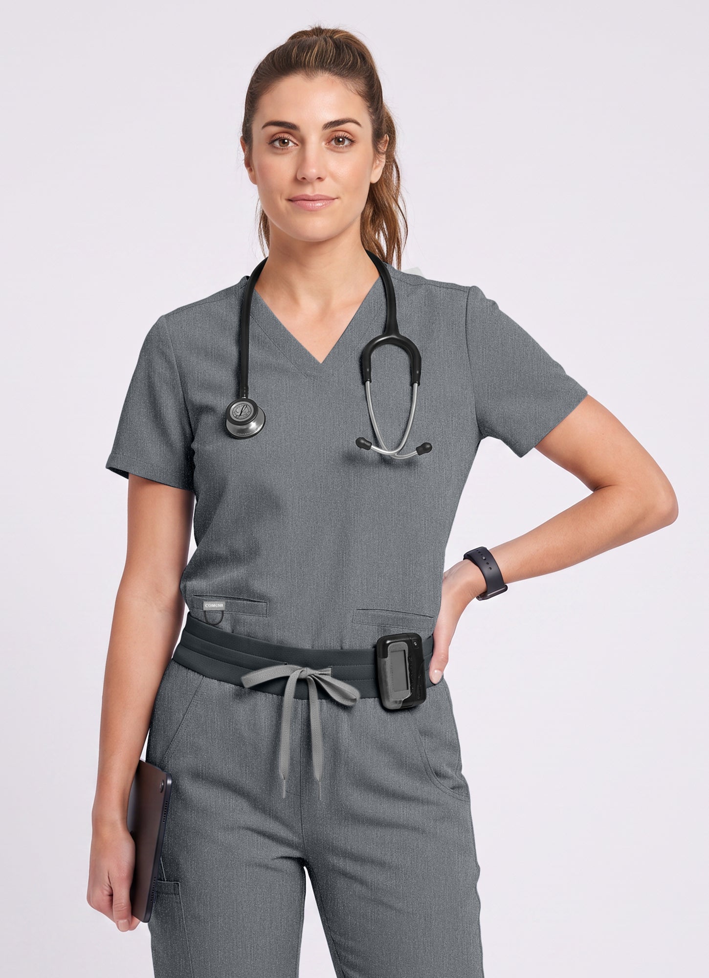 SoftTouch™ 3 Pockets Scrub Top