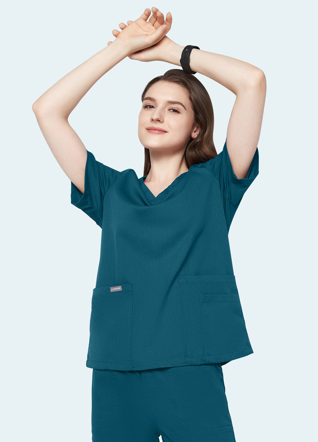 ElegCare™ Essential Scrub Top – COMENII