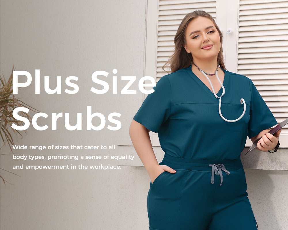 Plus Size Scrubs for Comfort and Style - Perfect Fit in Every Shift ...