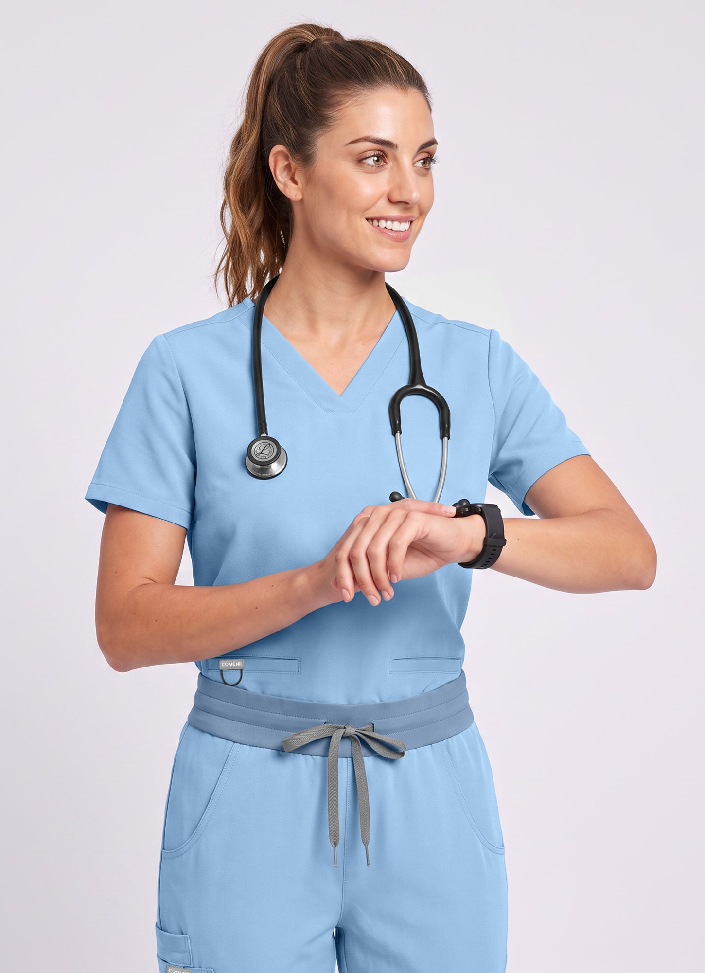 SoftTouch™ 3 Pockets Scrub Top