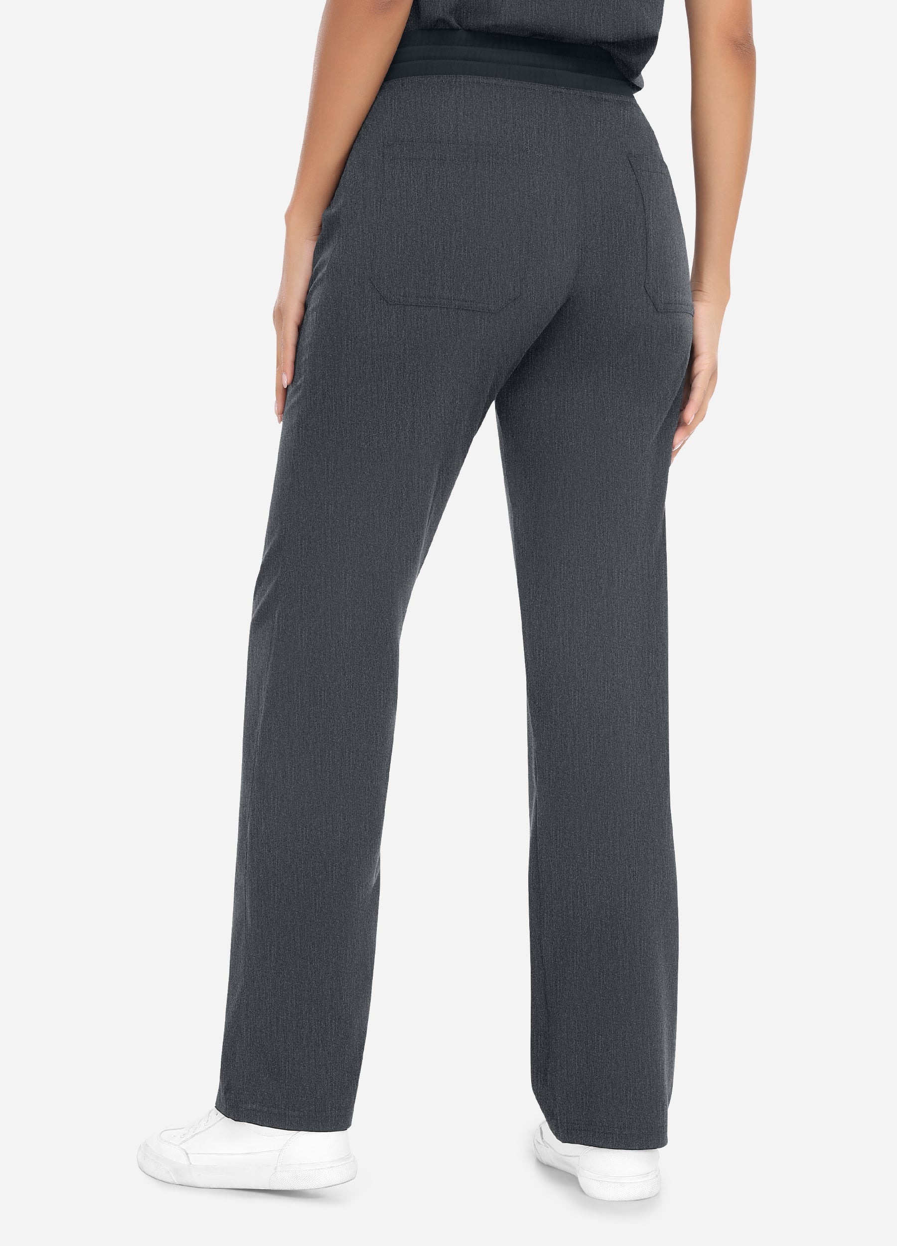 Pantalon médical basique à 2 poches pour femme