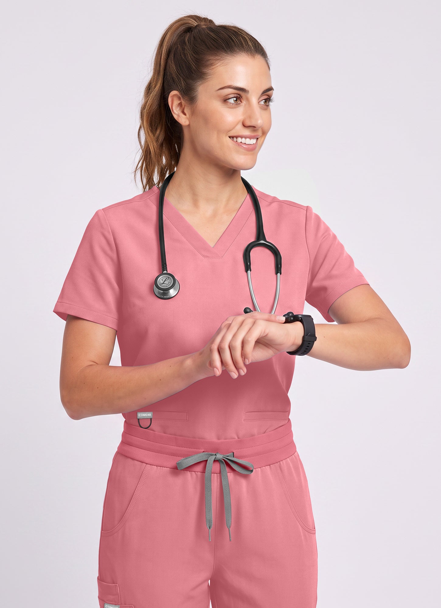 SoftTouch™ 3 Pockets Scrub Top