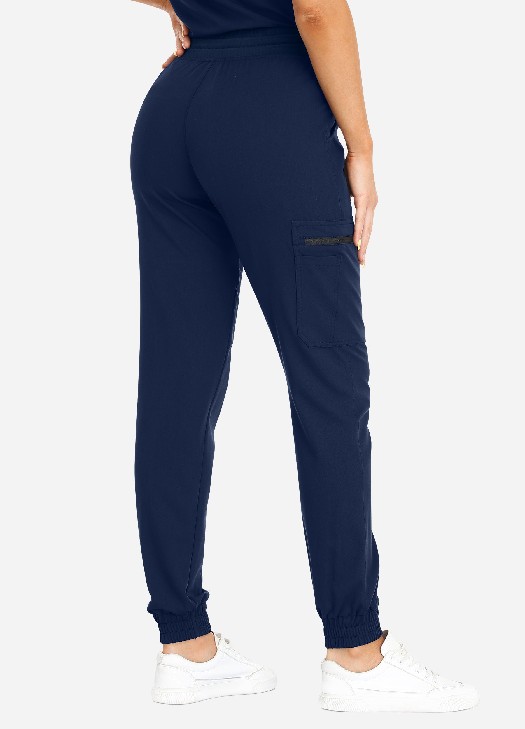 4-Pocket-Scrub-Freizeit-Jogginghose für Damen