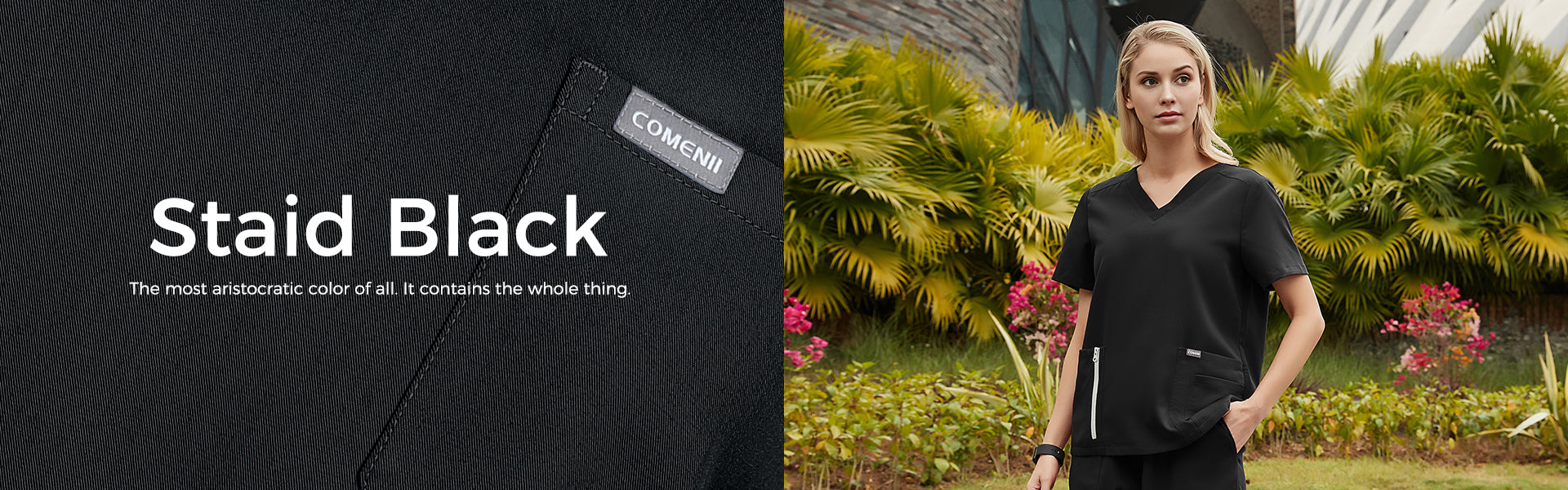 Scrubs in Staid Black Series – COMENII