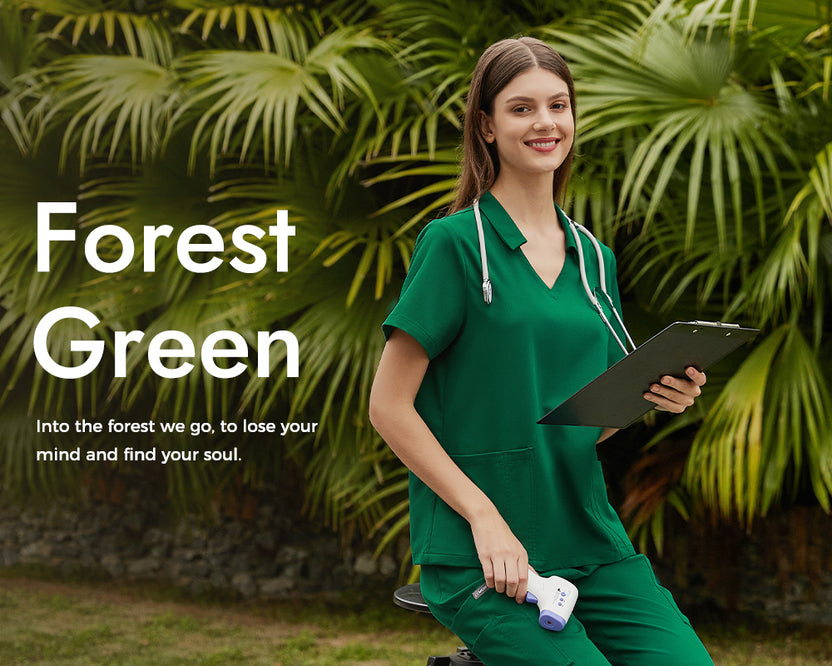 Scrubs in Forest Green Series COMENII